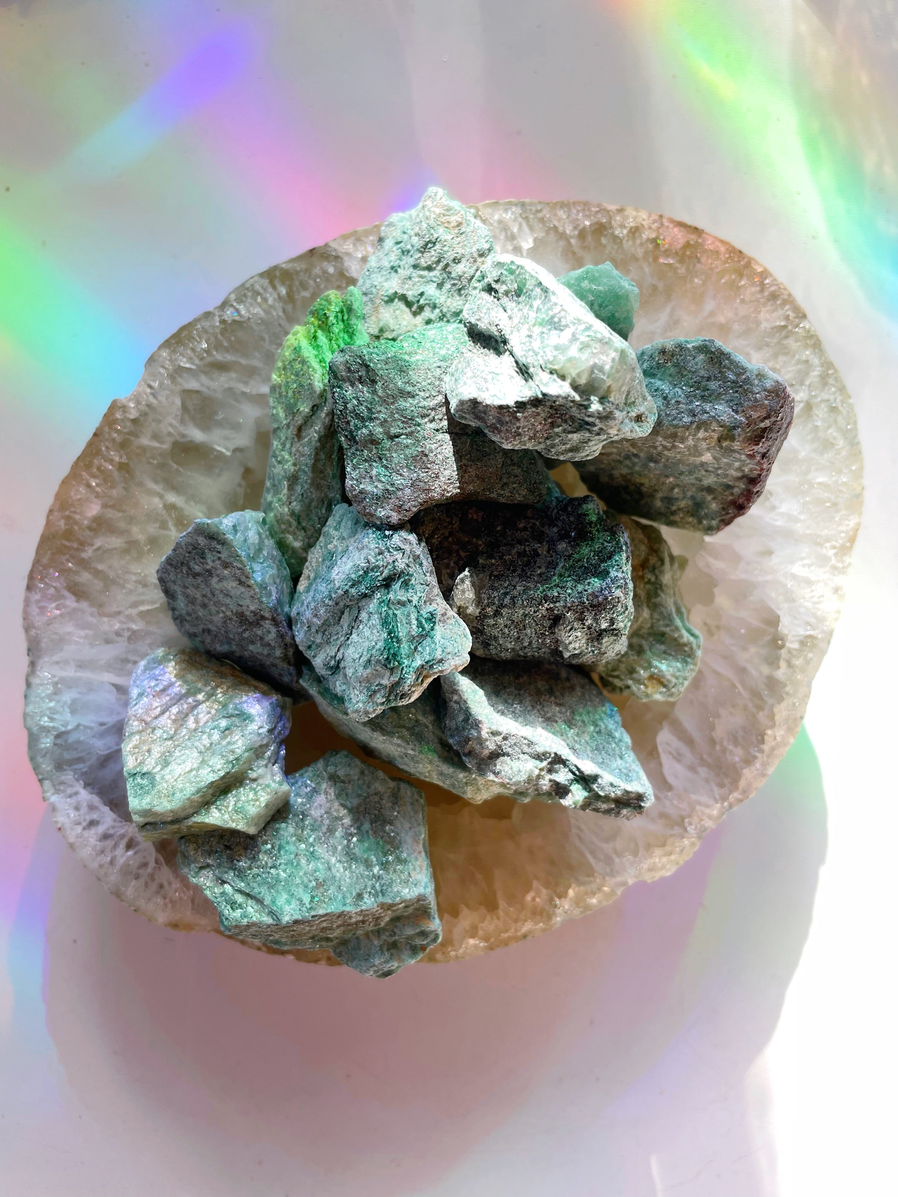 Raw Fuchsite - Mini - Baltic Mermaid