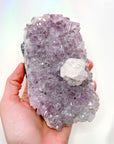 Amethyst Cluster w/ Calcite