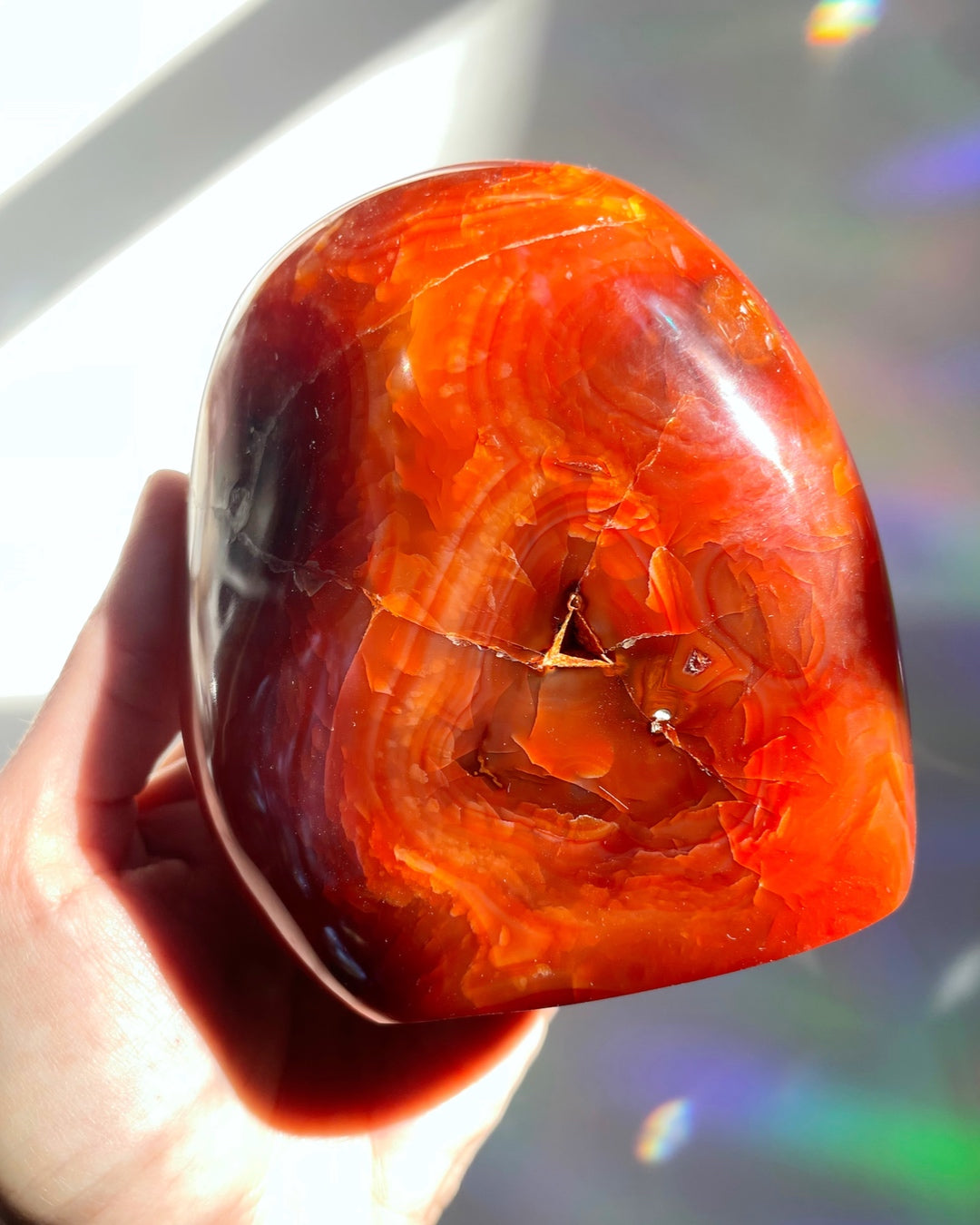 Carnelian Agate Freeform - Baltic Mermaid