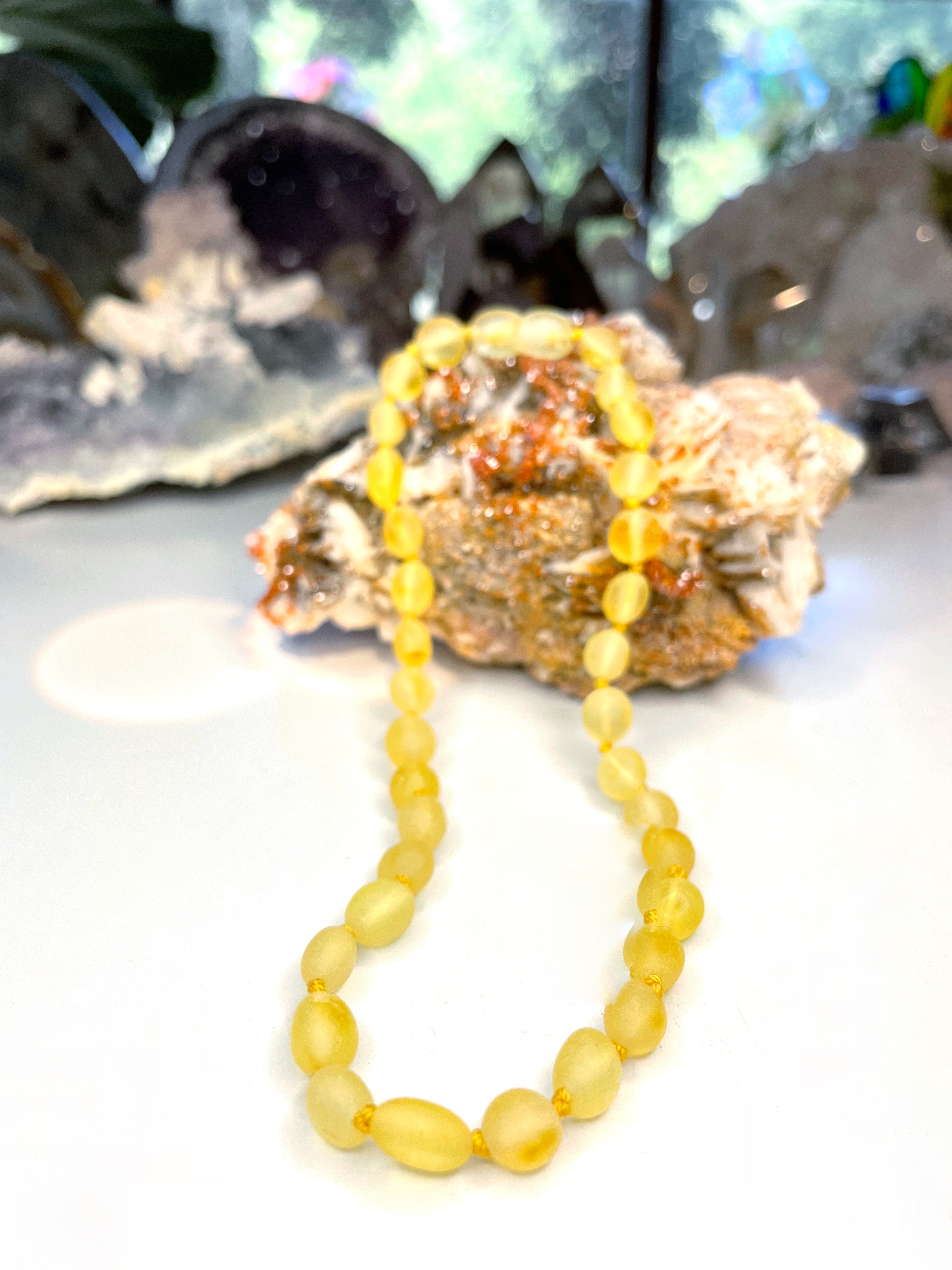 Basic Necklace - Unpolished - Baltic Mermaid