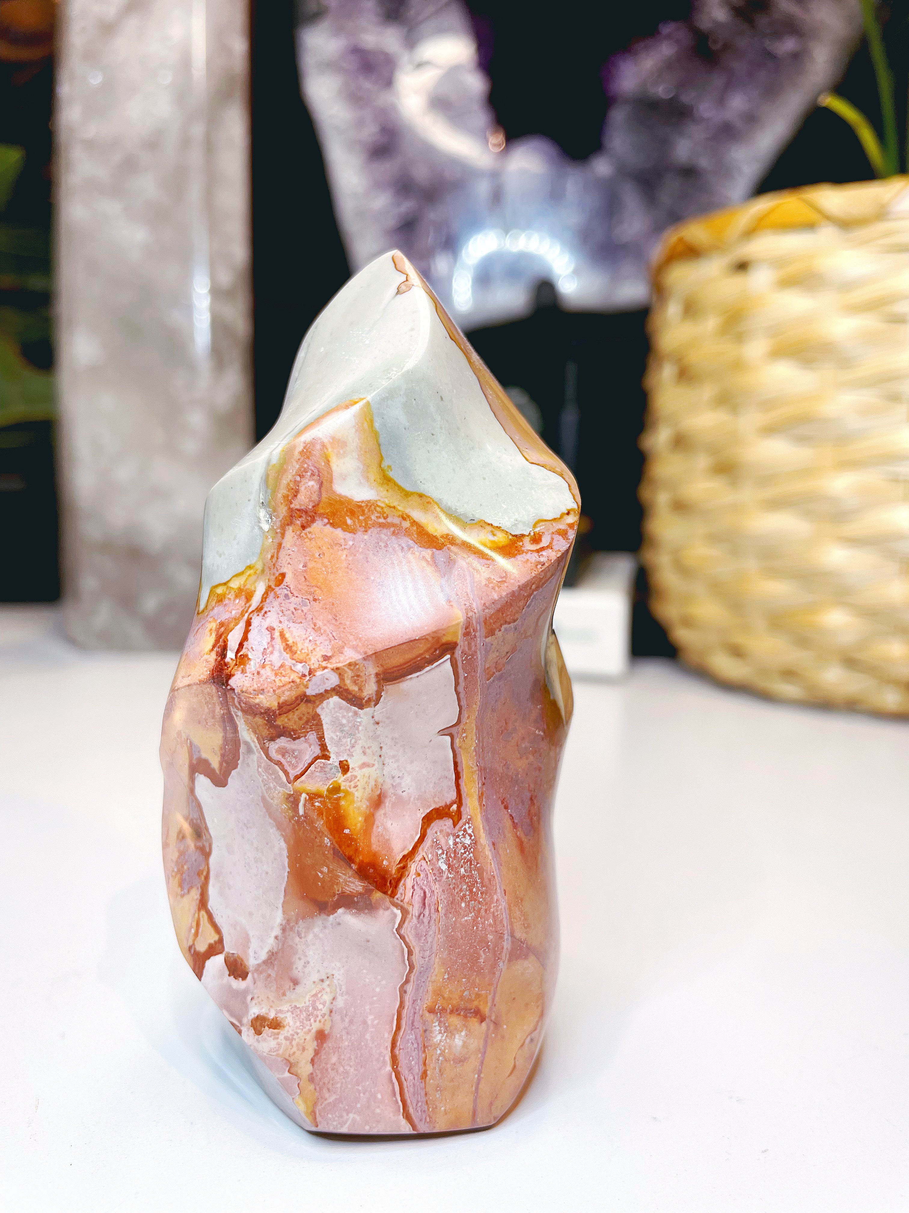 Polychrome Jasper Flame - Baltic Mermaid