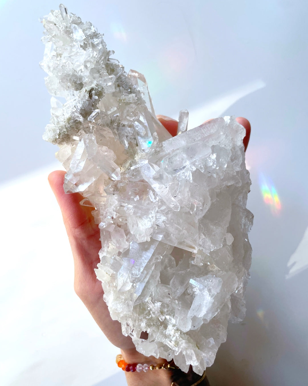 Clear Quartz Cluster - Baltic Mermaid