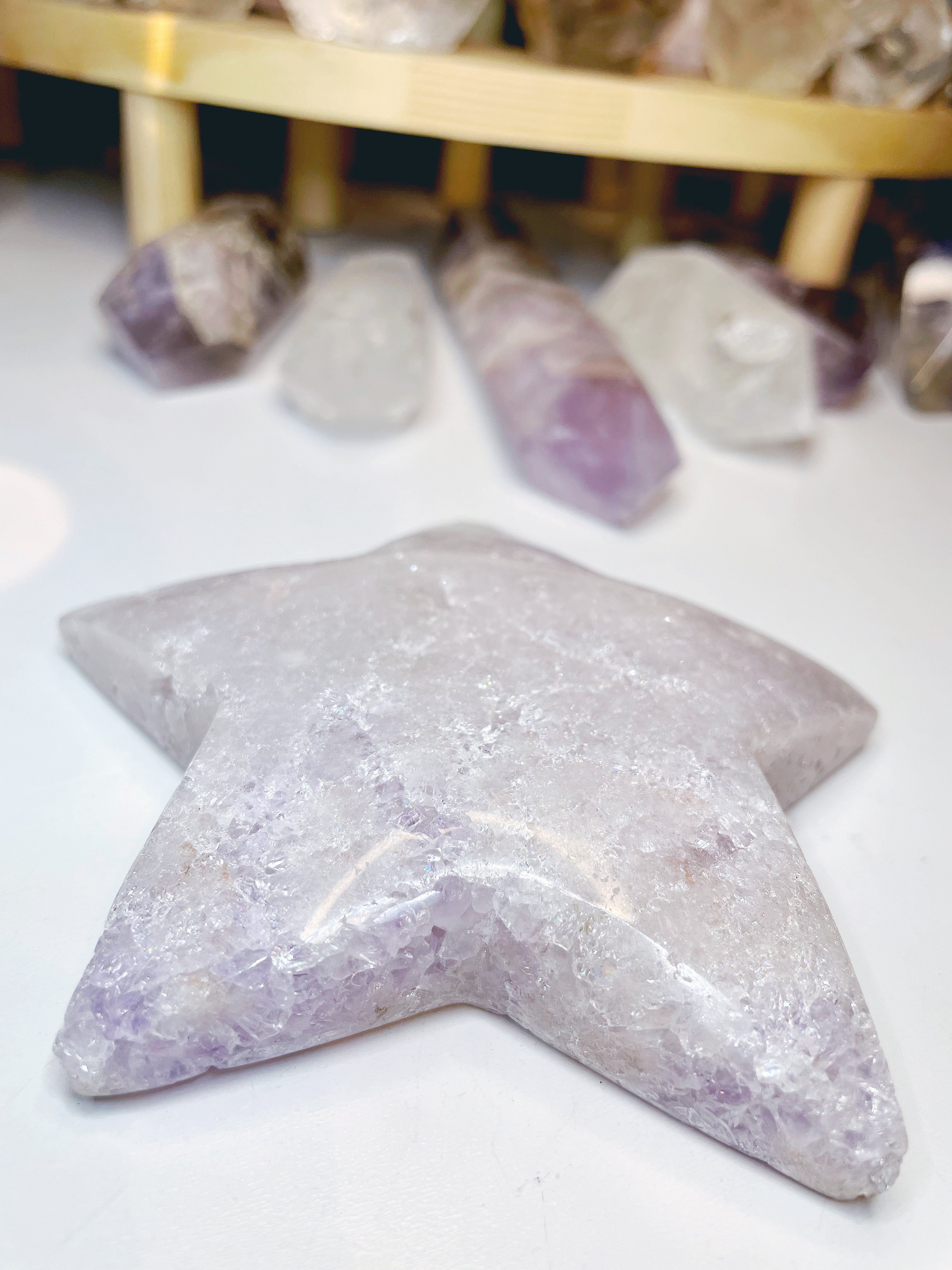 Pink Amethyst Star - Baltic Mermaid