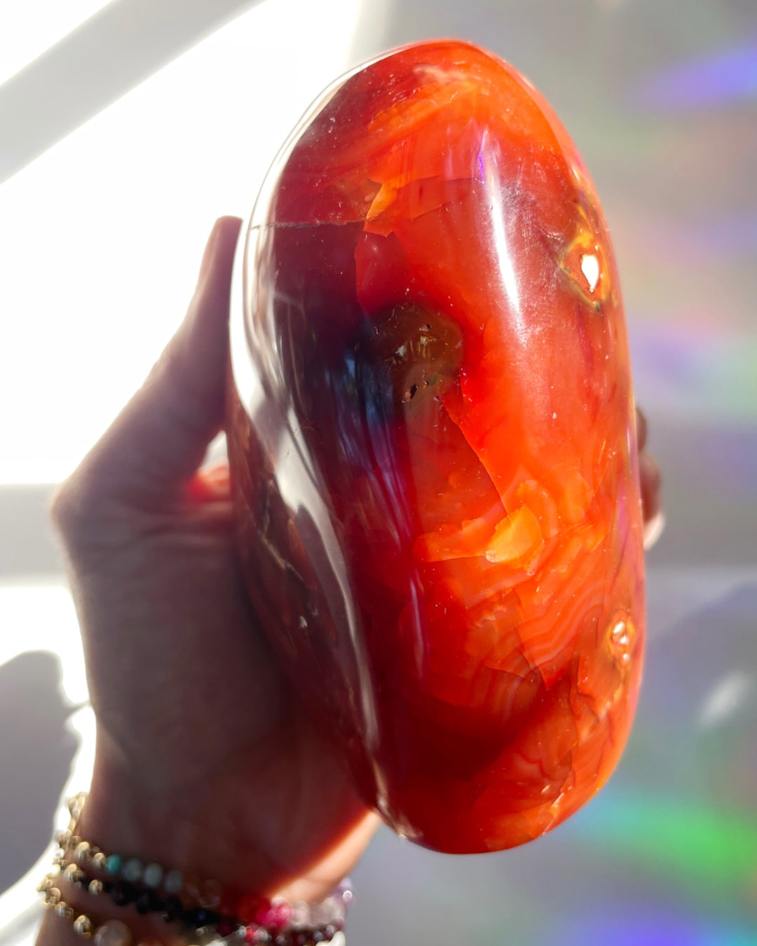 Carnelian Agate Freeform - Baltic Mermaid