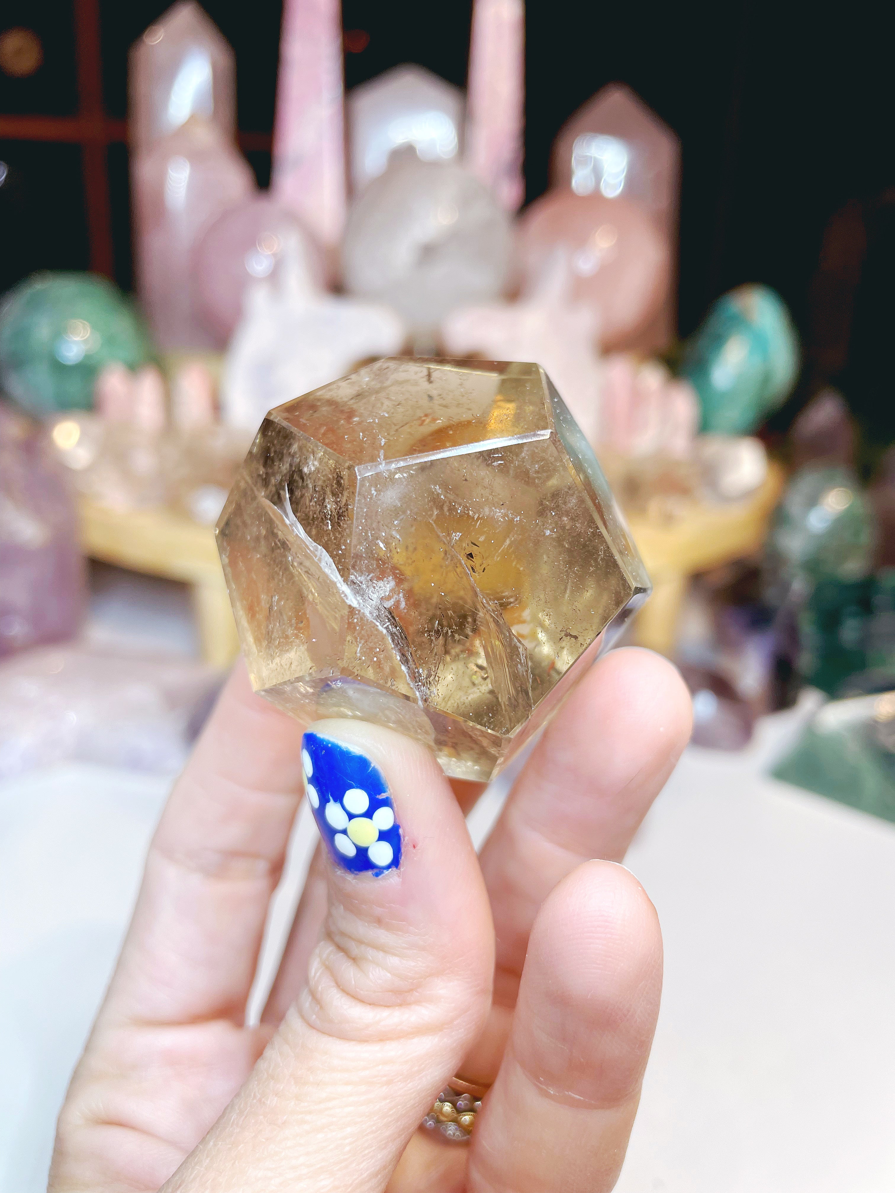 Smoky Quartz Dodecahedron - Baltic Mermaid