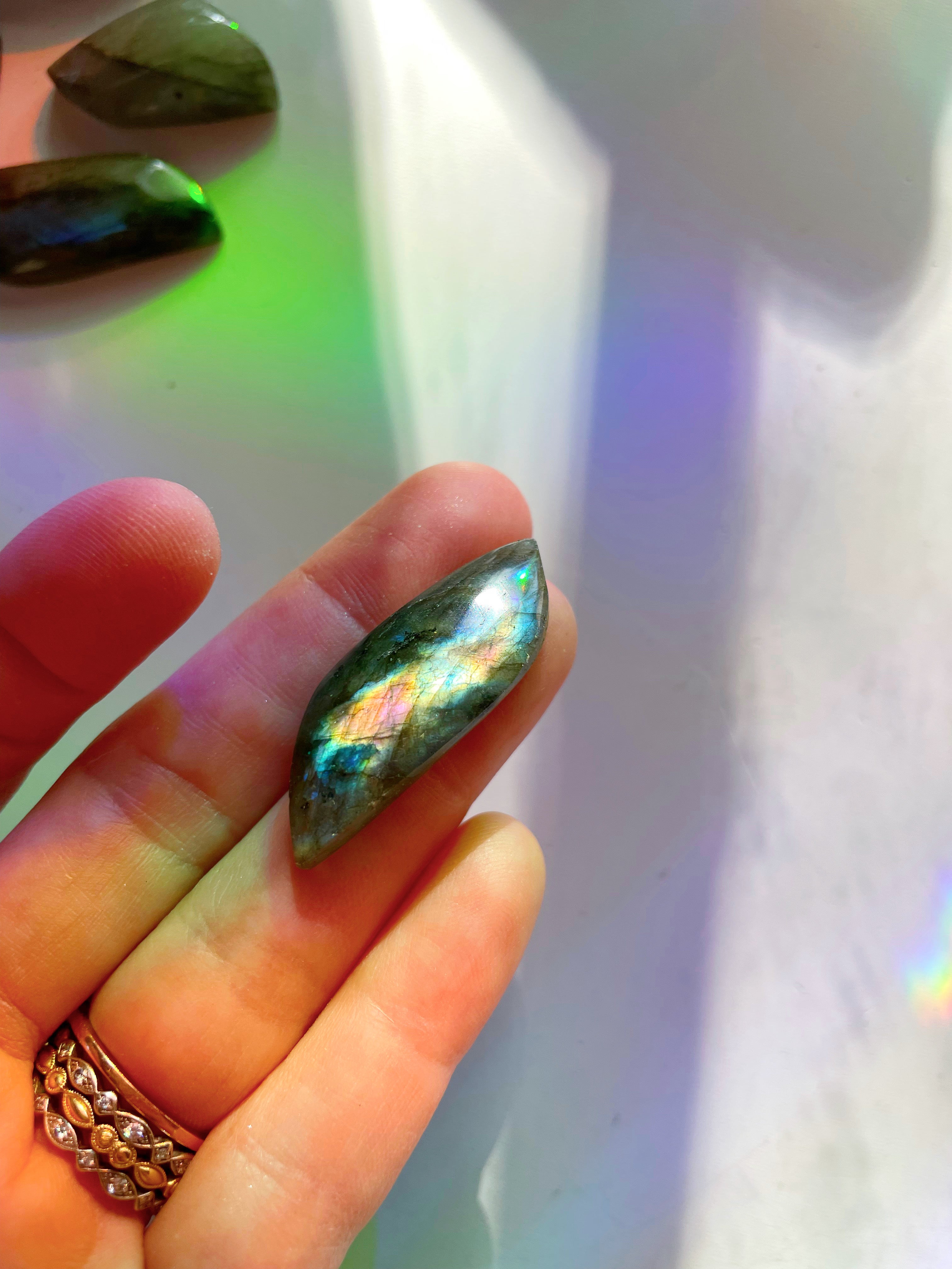 Labradorite “Leafy” Shape - Baltic Mermaid