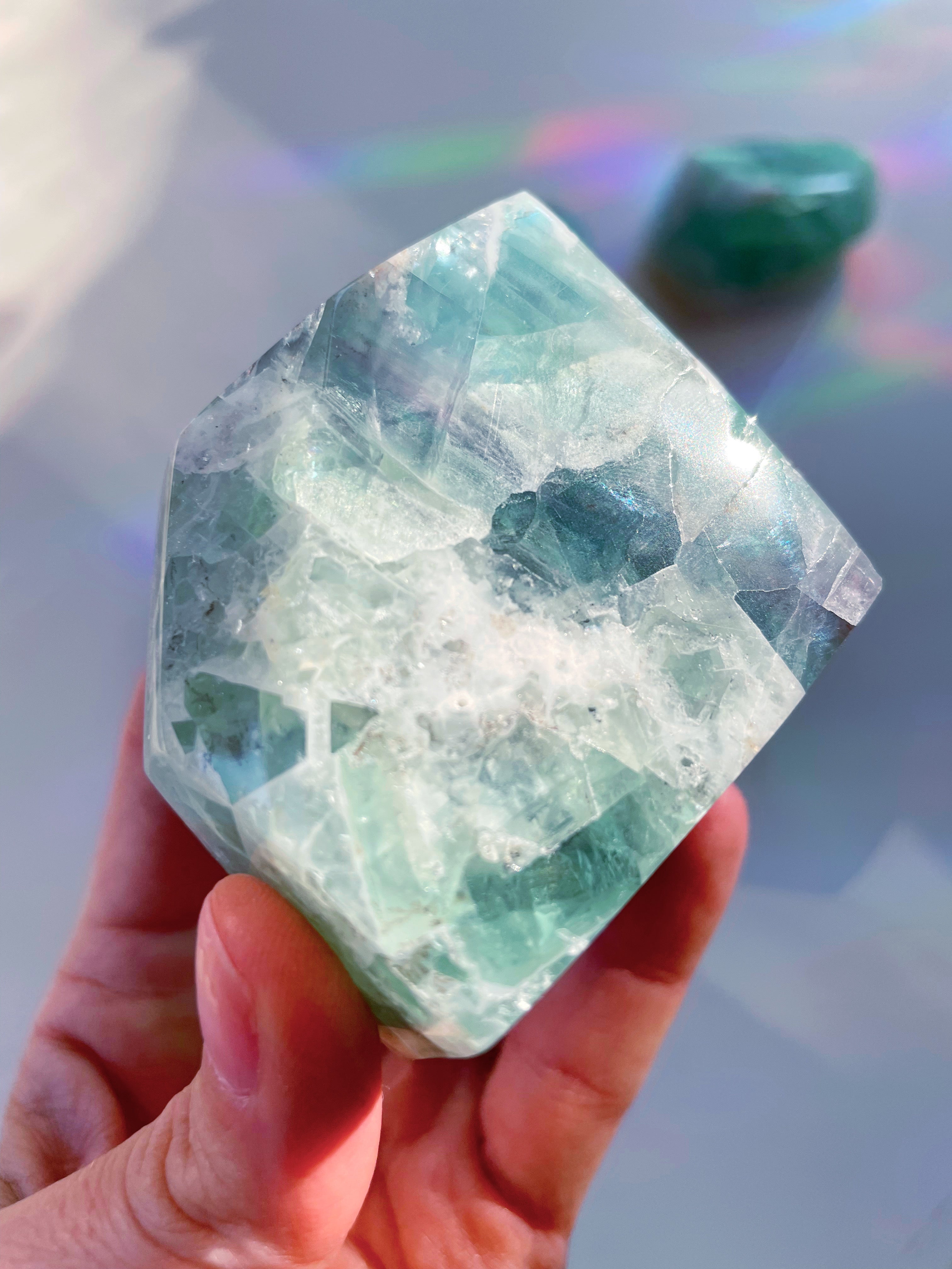 Fluorite Freeform - Baltic Mermaid