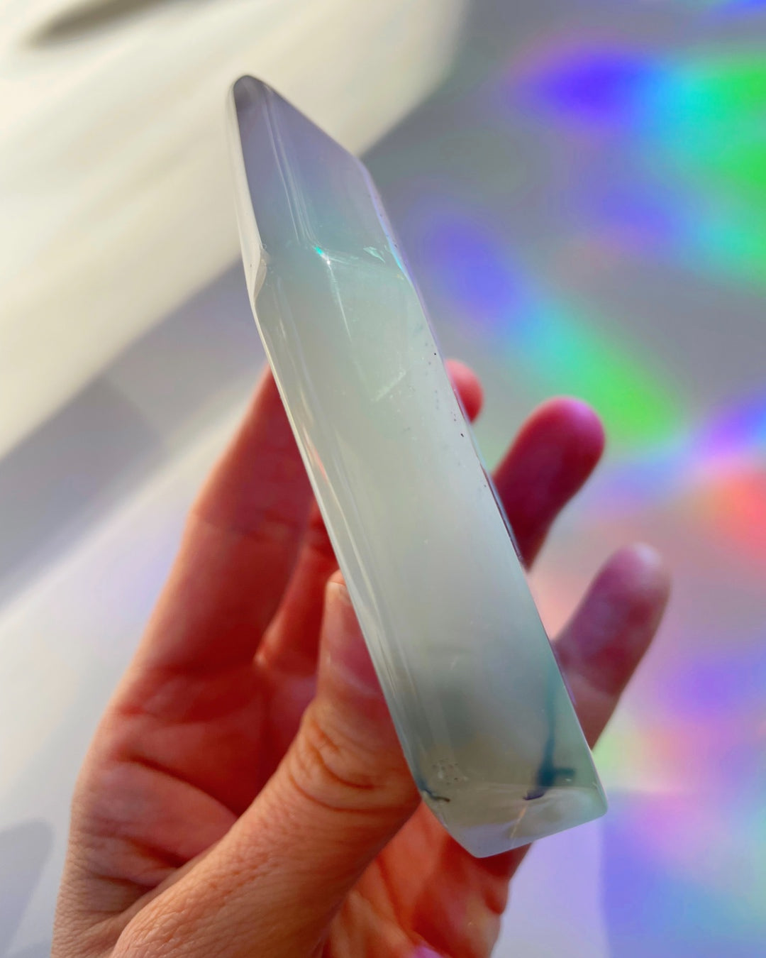 Druzy Agate Tower - Flat - Baltic Mermaid