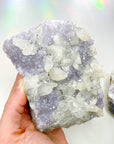 Amethyst Cluster w/ Calcite