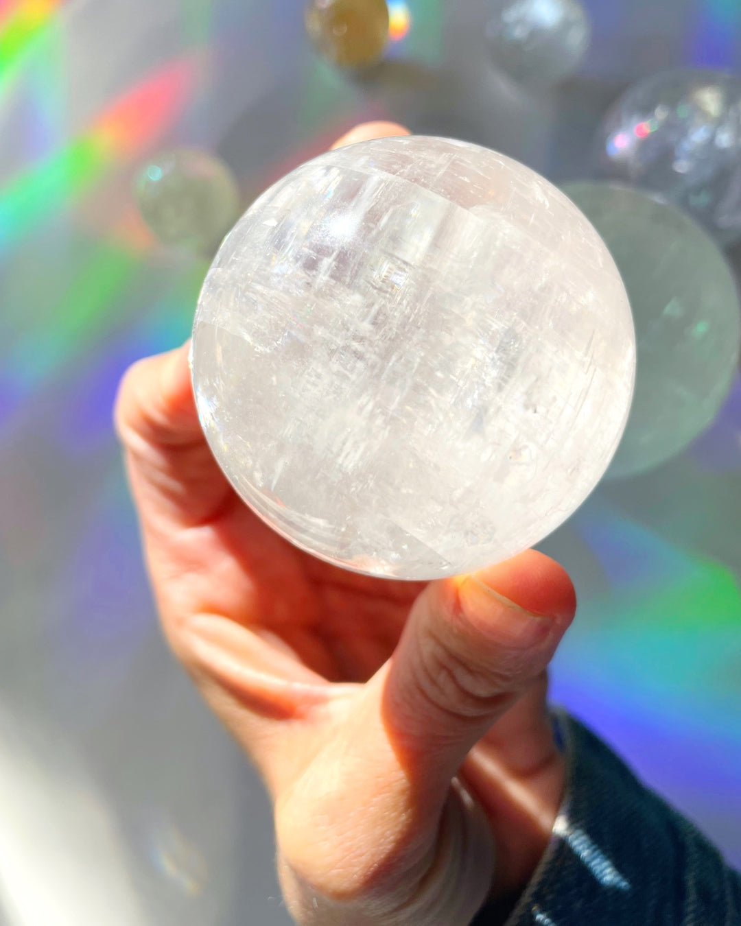 Optic Calcite Sphere AA