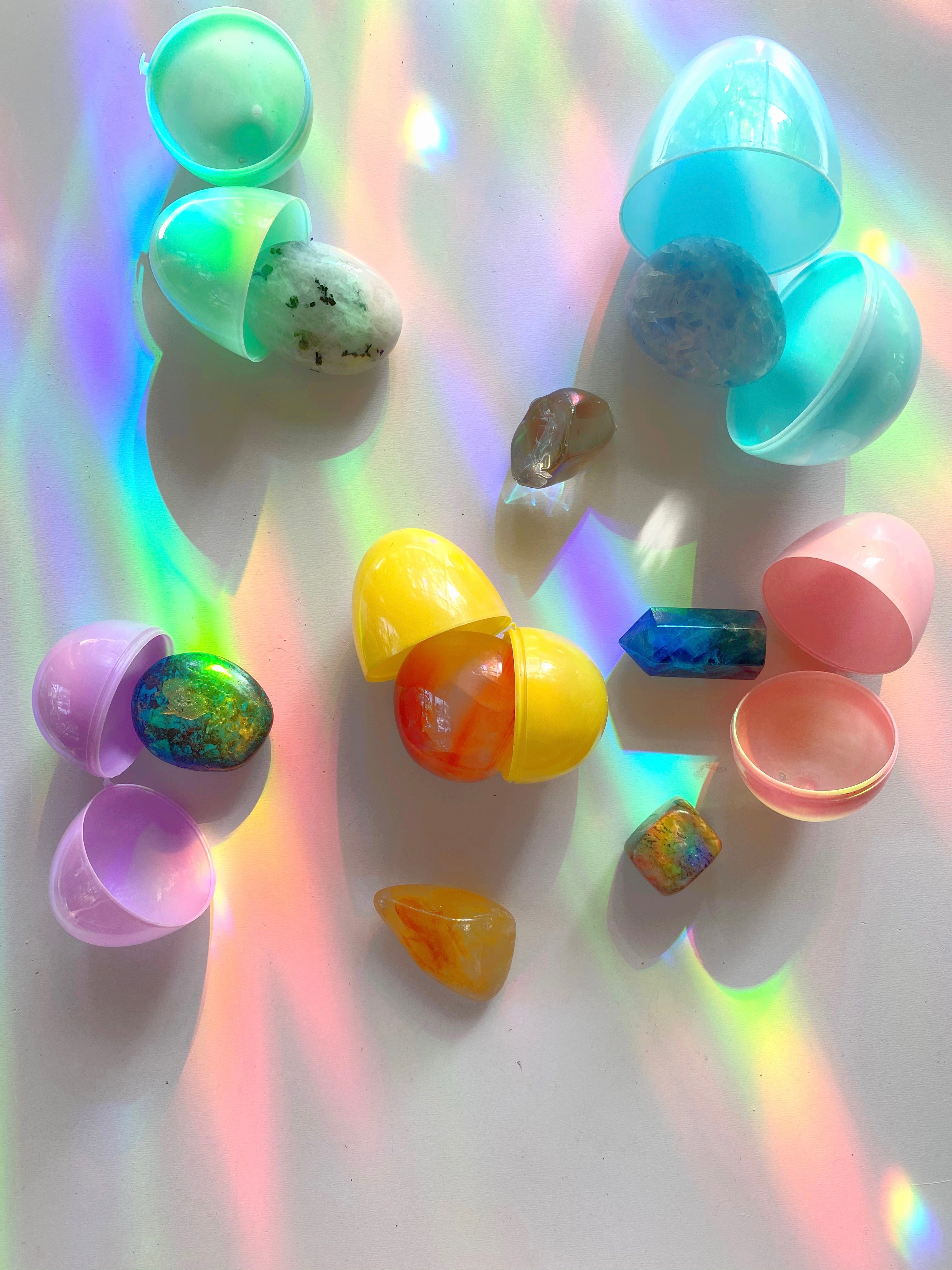 Crystals by the Moonlight Rainbow Prism Window Decal - Baltic Mermaid