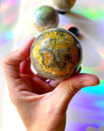 Bumblebee Jasper Sphere