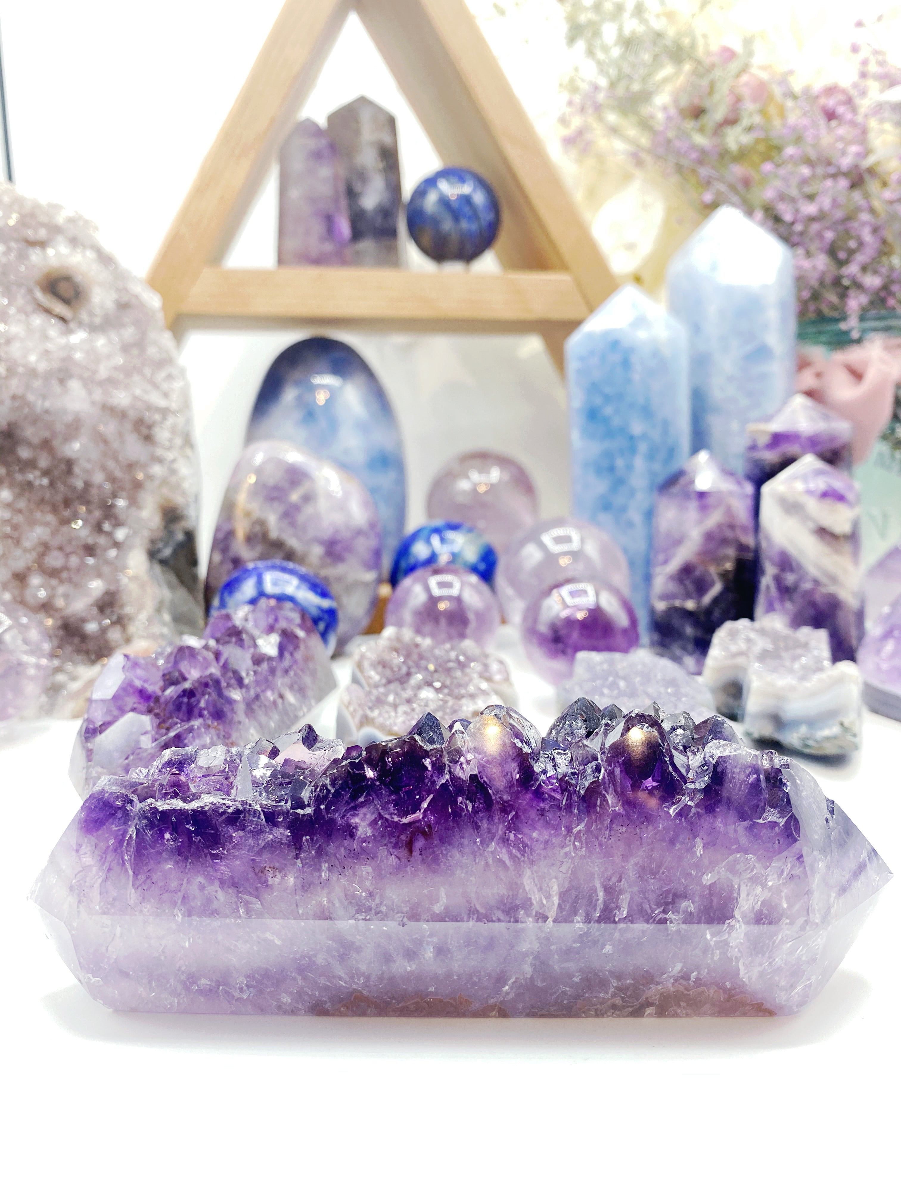 DT Amethyst Cluster Point - Baltic Mermaid