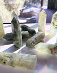 Prehnite with Epidote Lil Tower