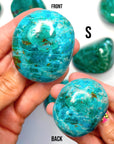 Chrysocolla Palm Stones/Large Tumbles