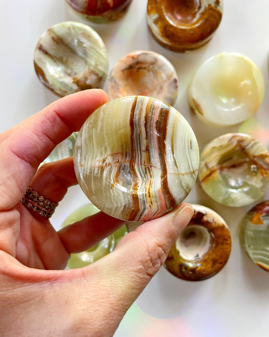 Onyx Sphere Stands - Baltic Mermaid