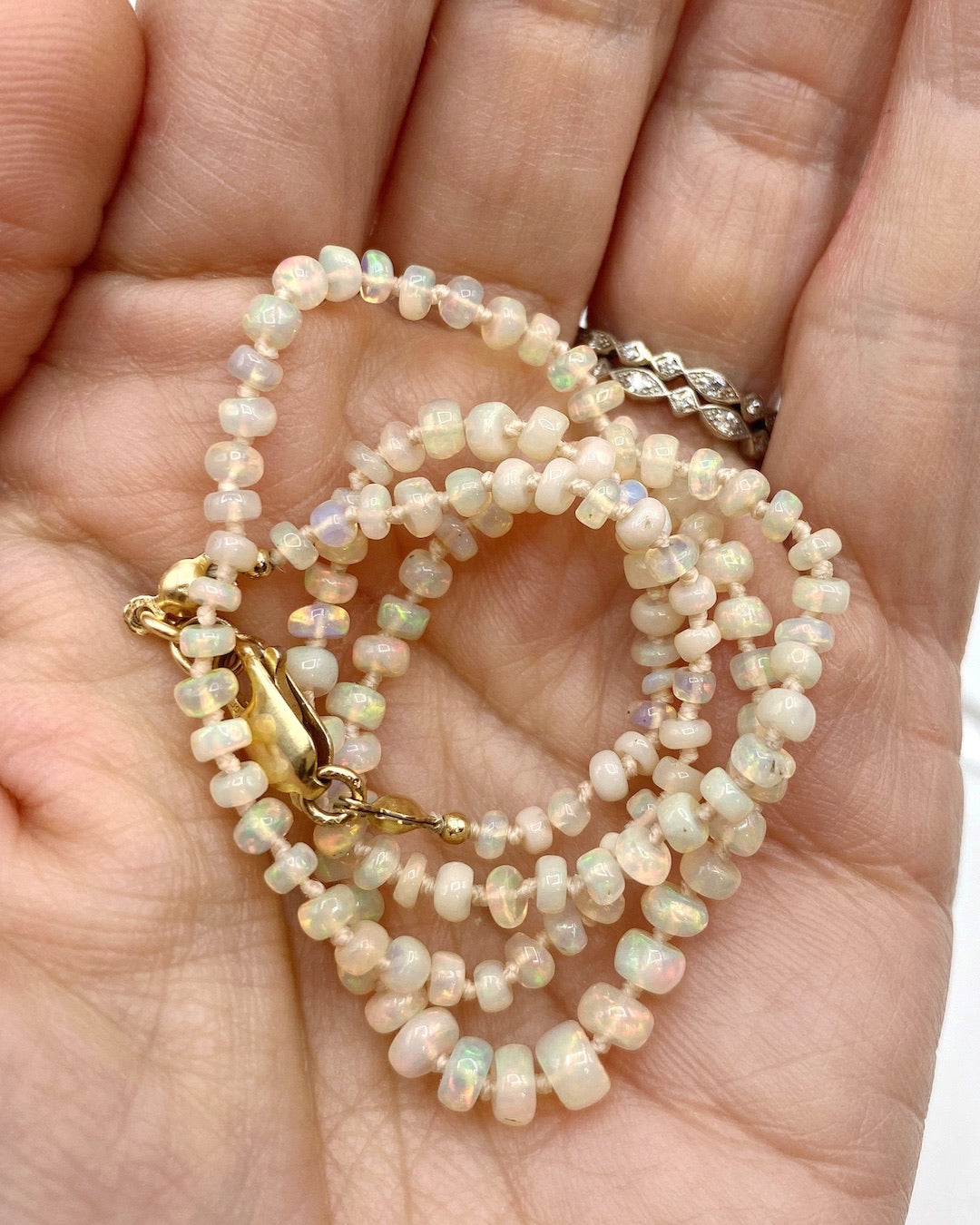 Ethiopian Opal Candy Necklace - Baltic Mermaid