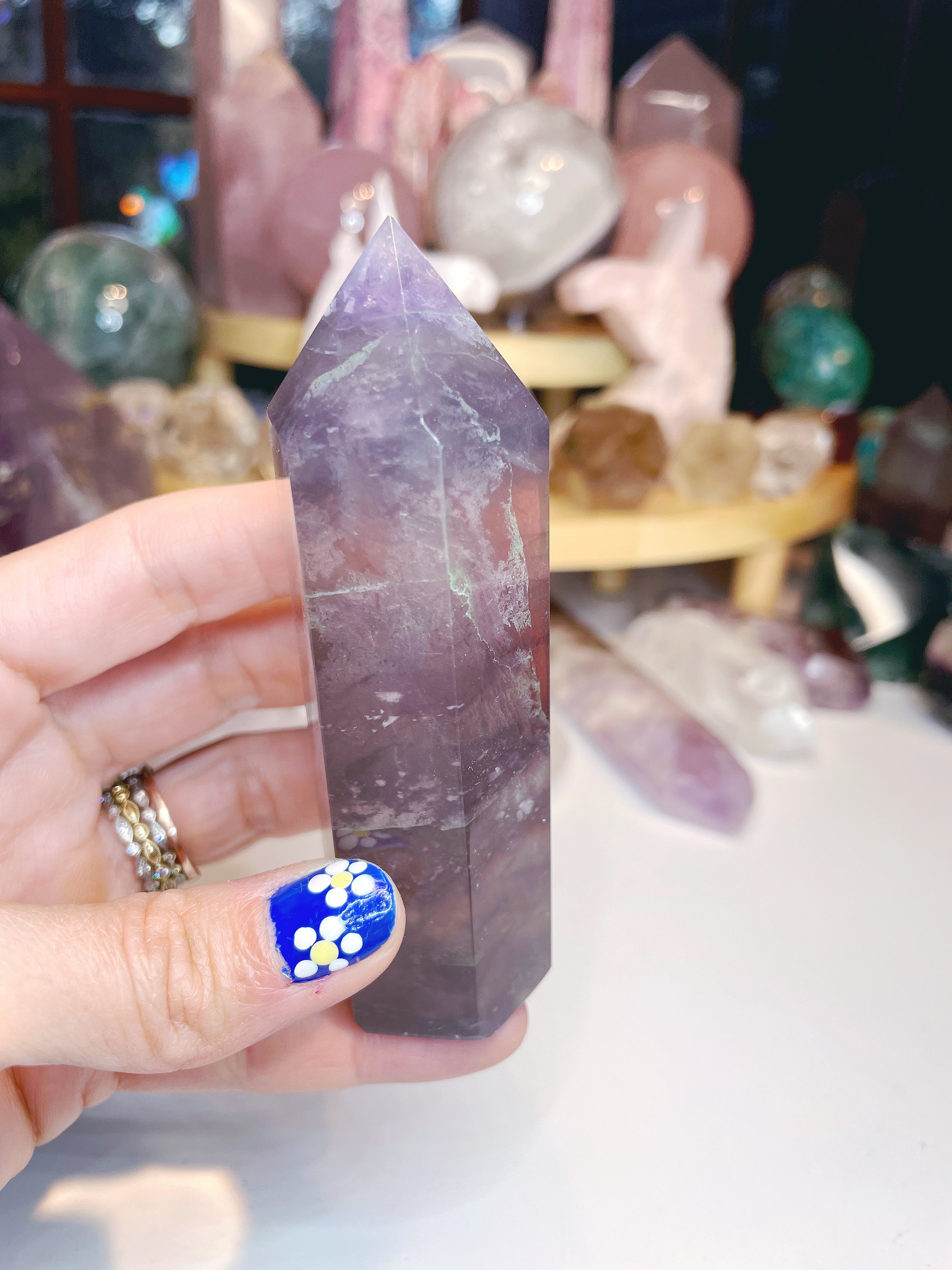 Fluorite Tower - Baltic Mermaid