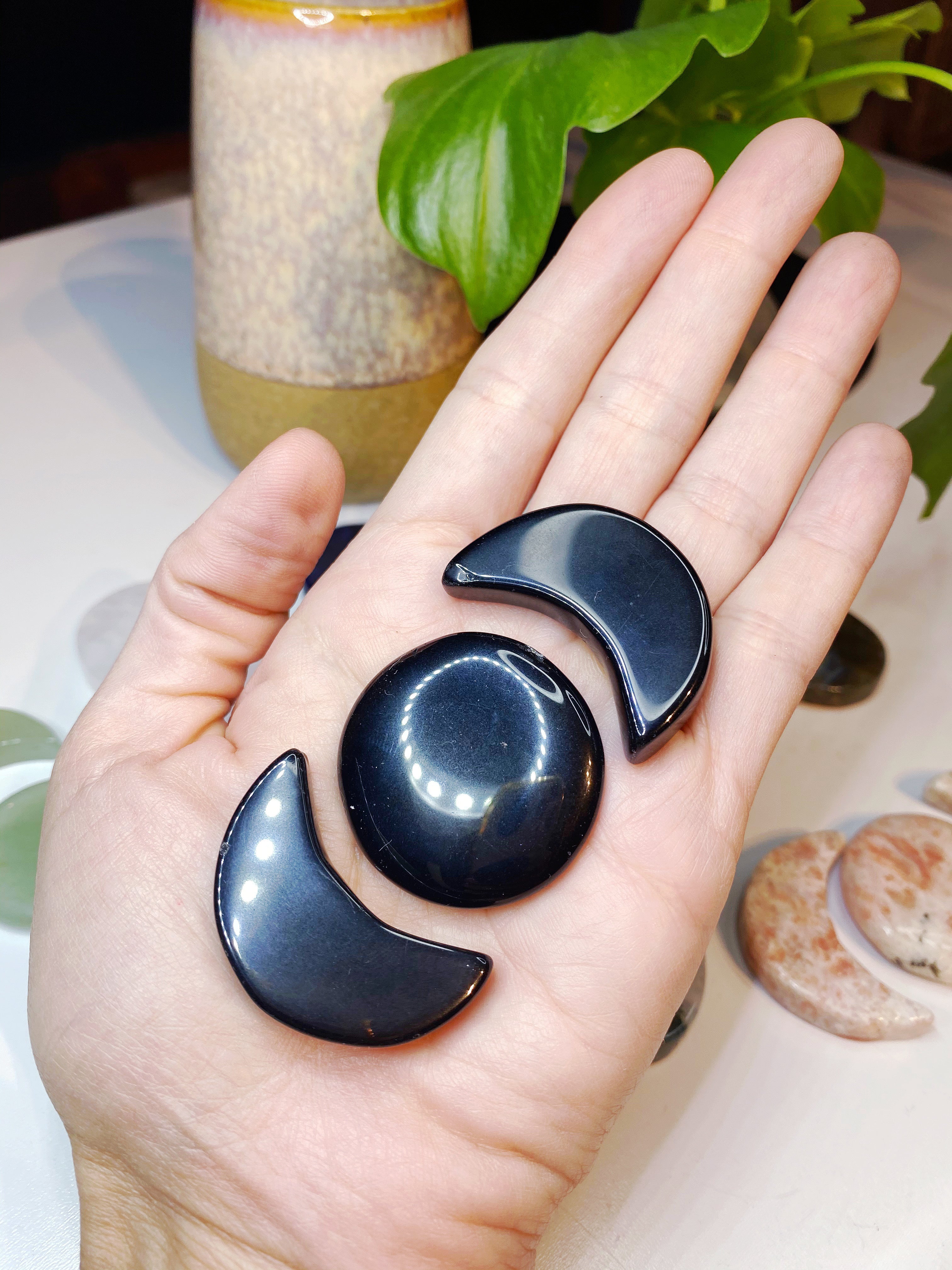 Moon Phase Crystal Set - Baltic Mermaid