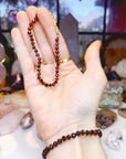 Garnet Candy Bracelet