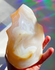 Flower Agate Flame