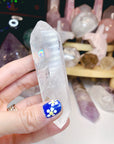 Double Terminated Clear Quartz Point w/ inclusions