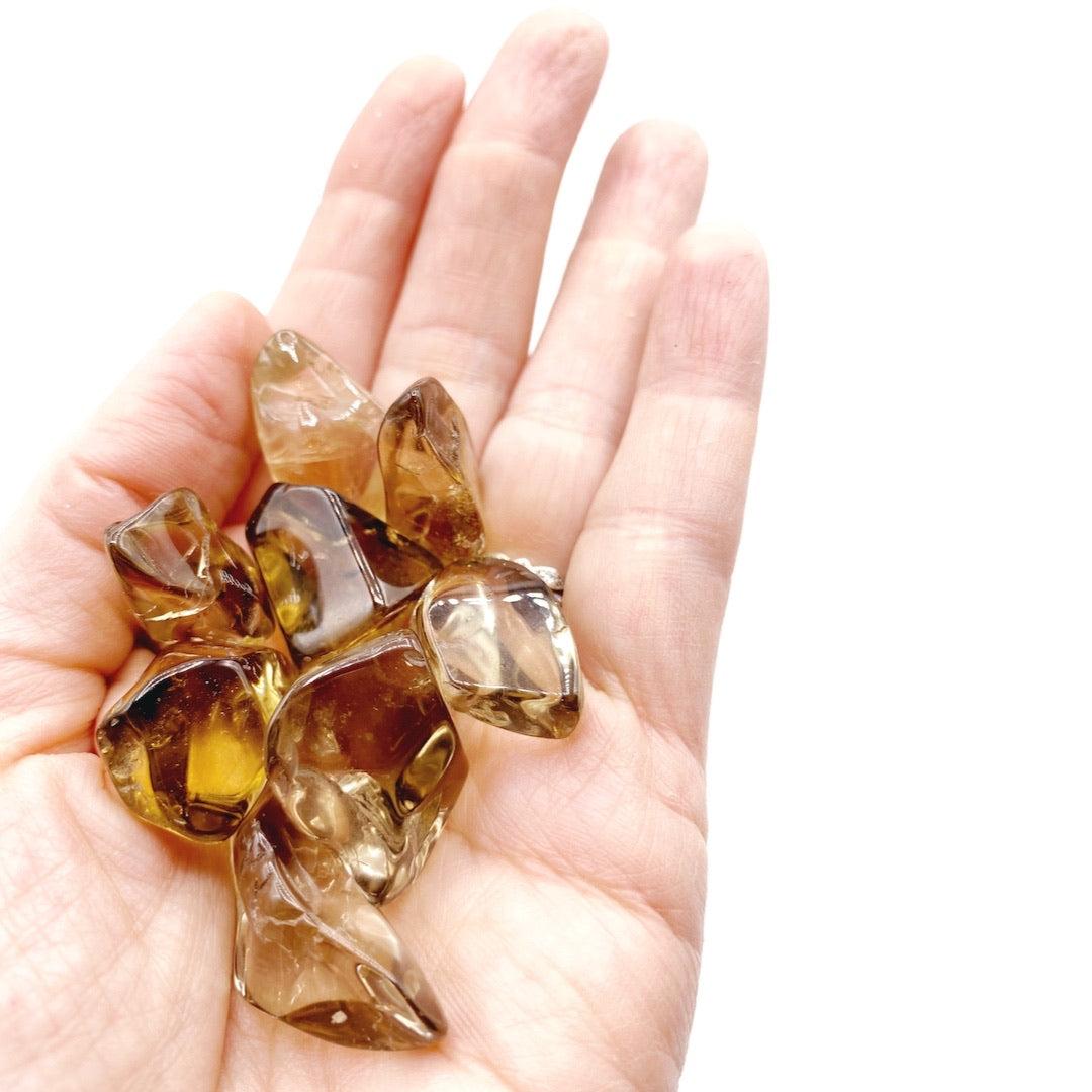 Natural Citrine Tumbled Stones