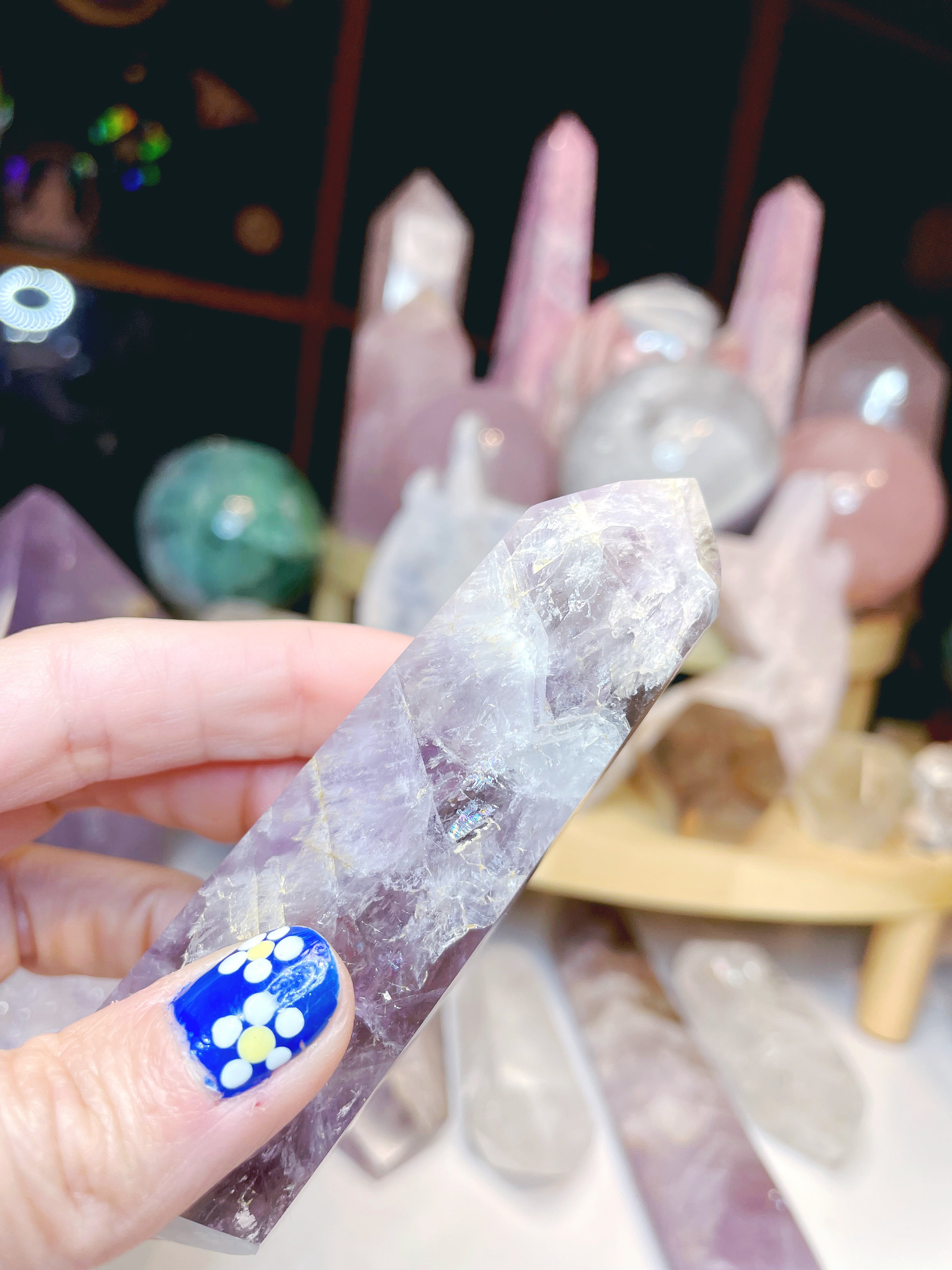 Double Terminated Super Seven Point - Baltic Mermaid