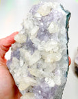 Amethyst Cluster w/ Calcite