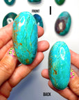 Chrysocolla Palm Stones/Large Tumbles