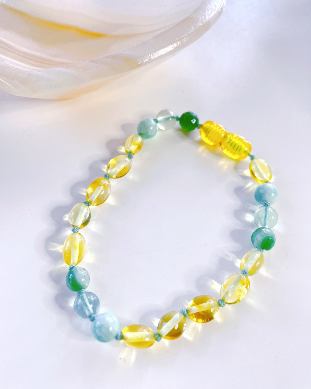 Tranquility Baltic Amber Bracelet - Baltic Mermaid