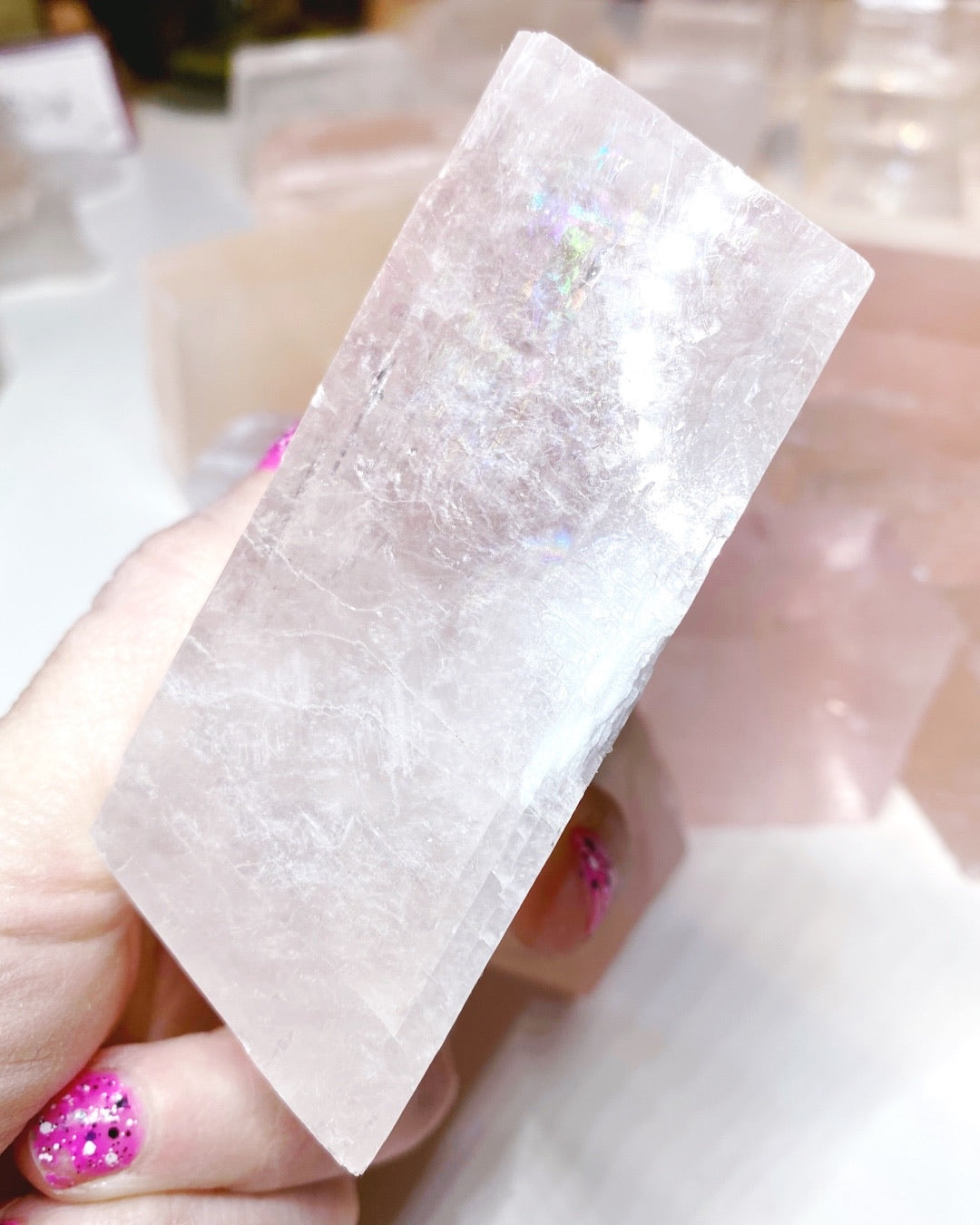 Pink Optical Calcite