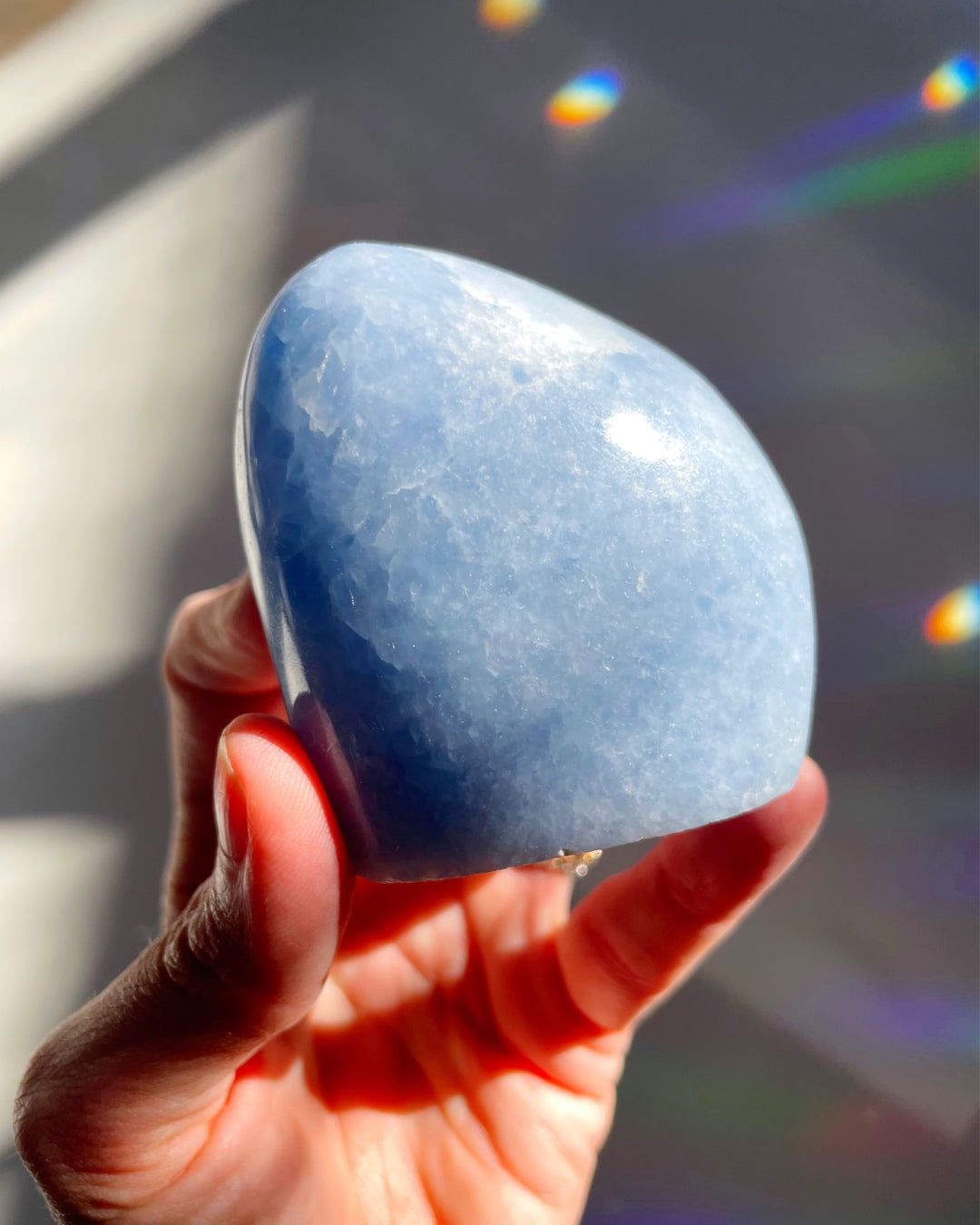 Blue Calcite Freeform - Baltic Mermaid