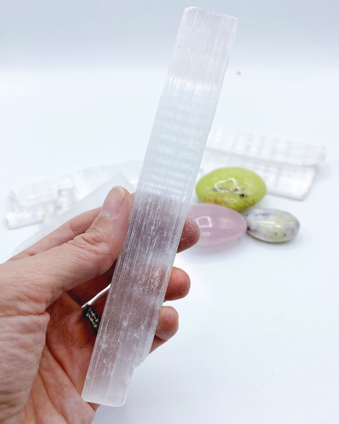 Selenite Wand - Baltic Mermaid