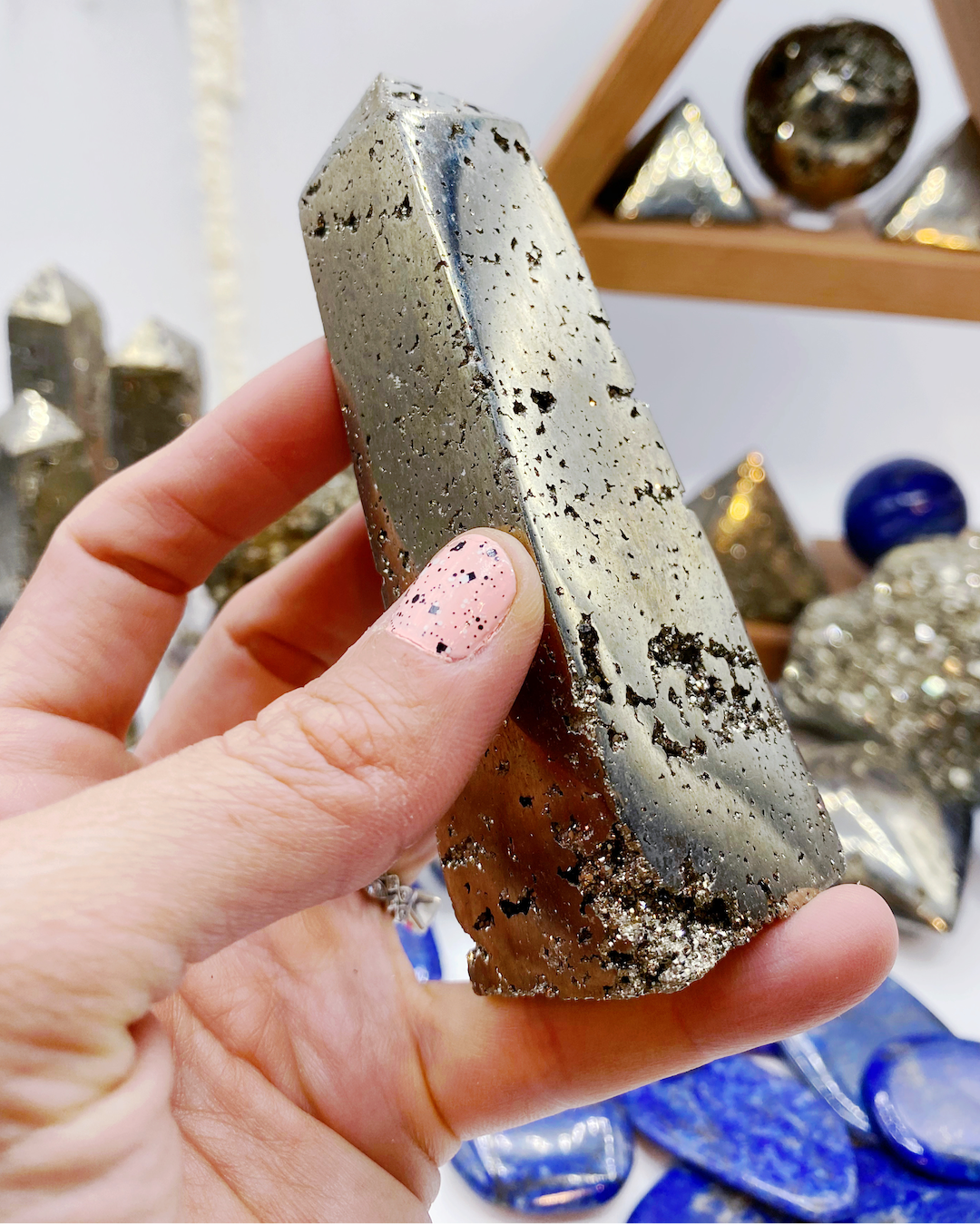 Pyrite Obelisk - Baltic Mermaid