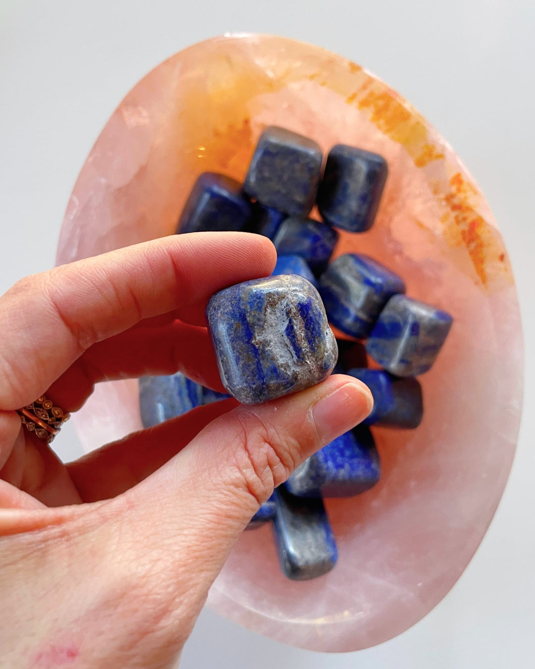 Lapis Lazuli Tumbled Stones - Baltic Mermaid