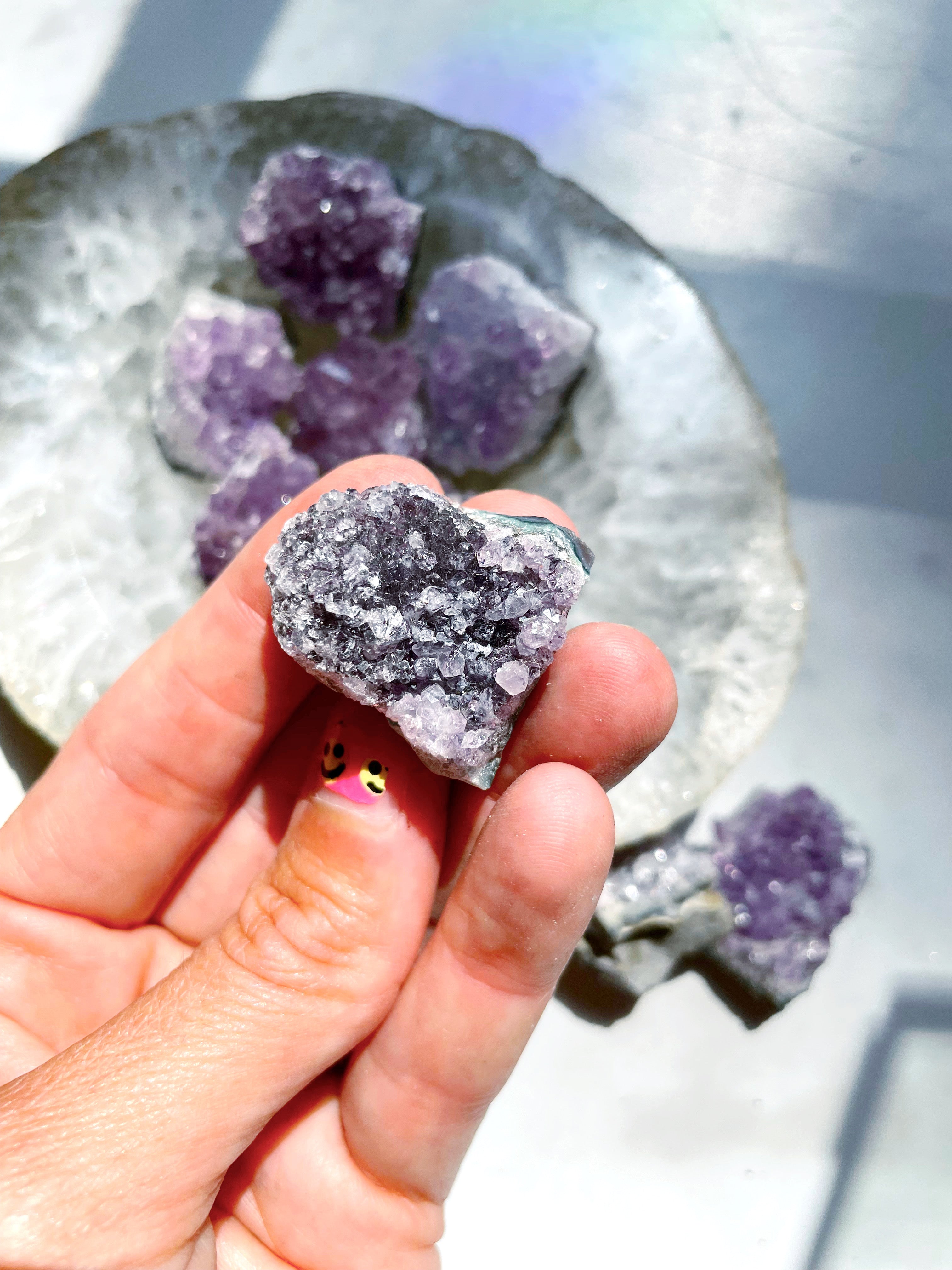 Mini Amethyst Clusters - Baltic Mermaid