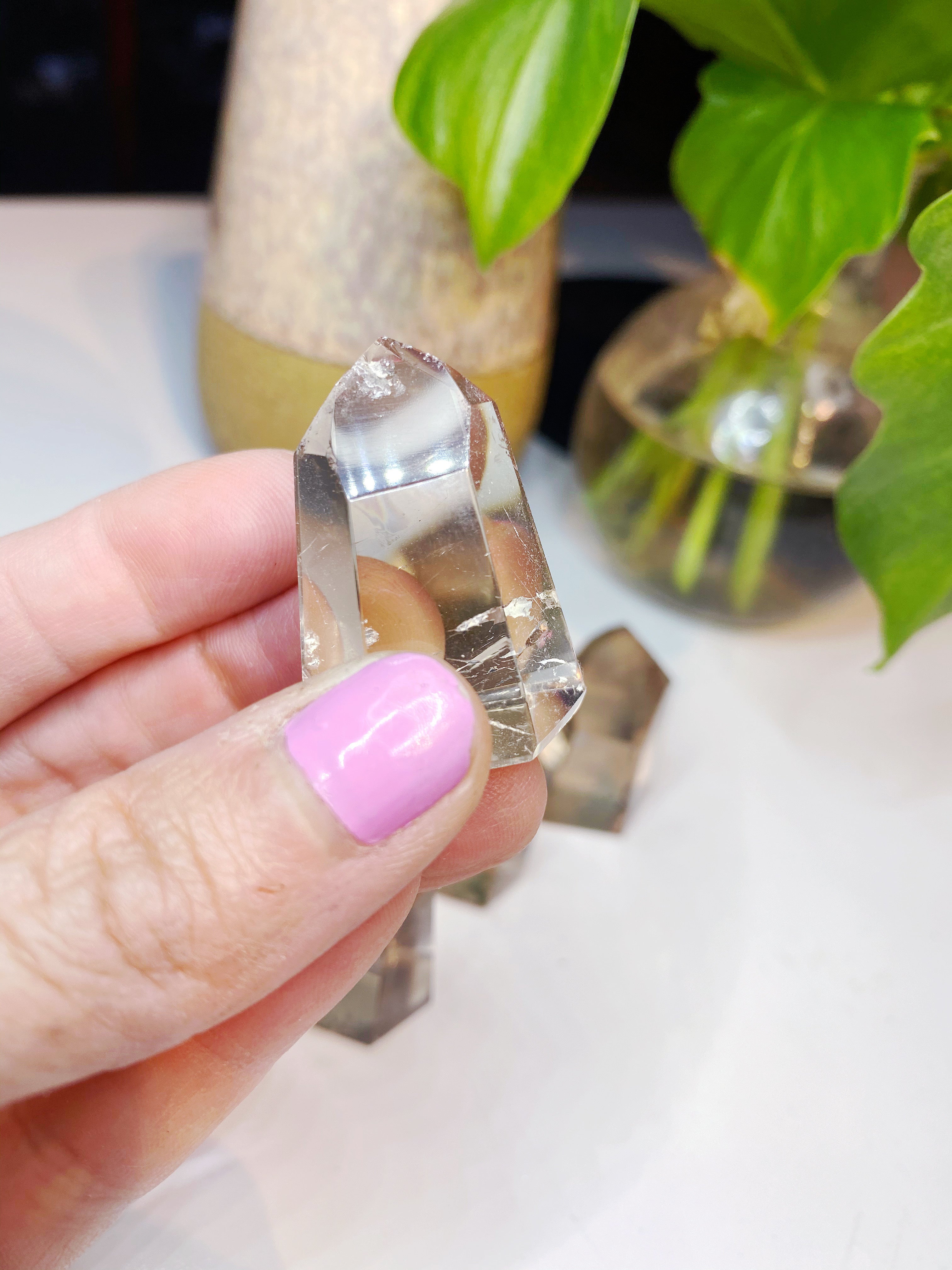 Little Smoky Quartz Towers - Baltic Mermaid