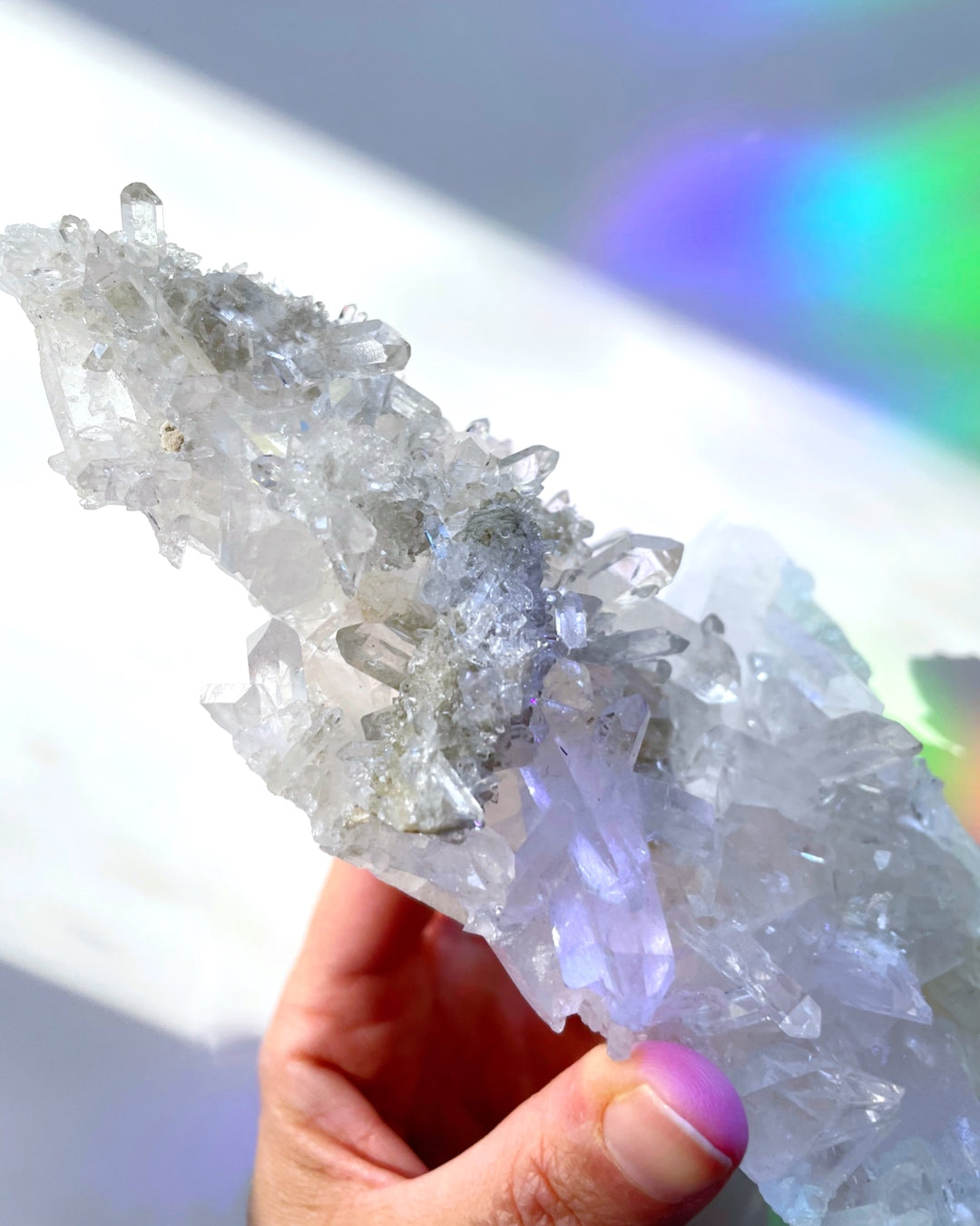 Clear Quartz Cluster - Baltic Mermaid