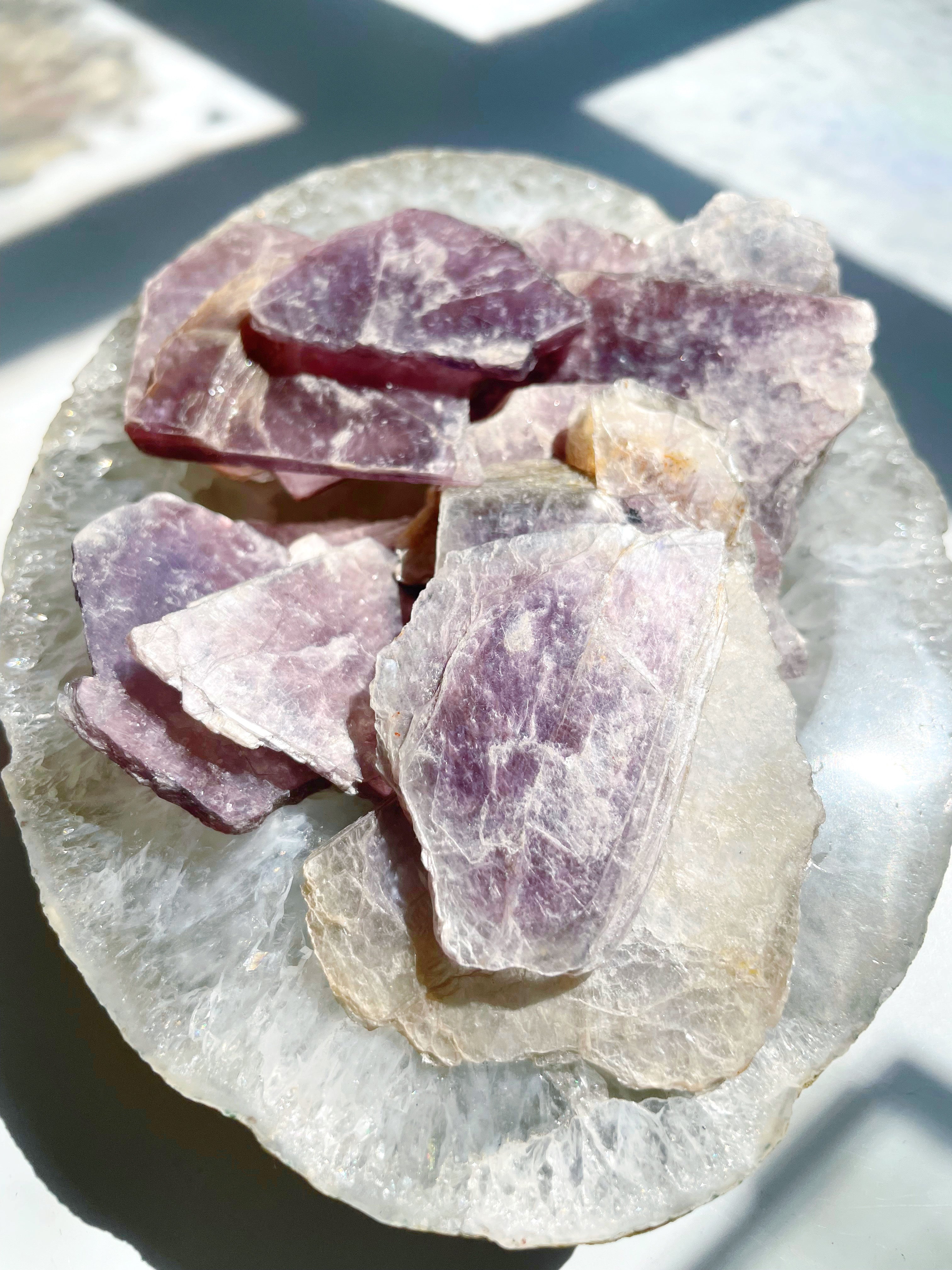 Raw Lepidolite - Baltic Mermaid