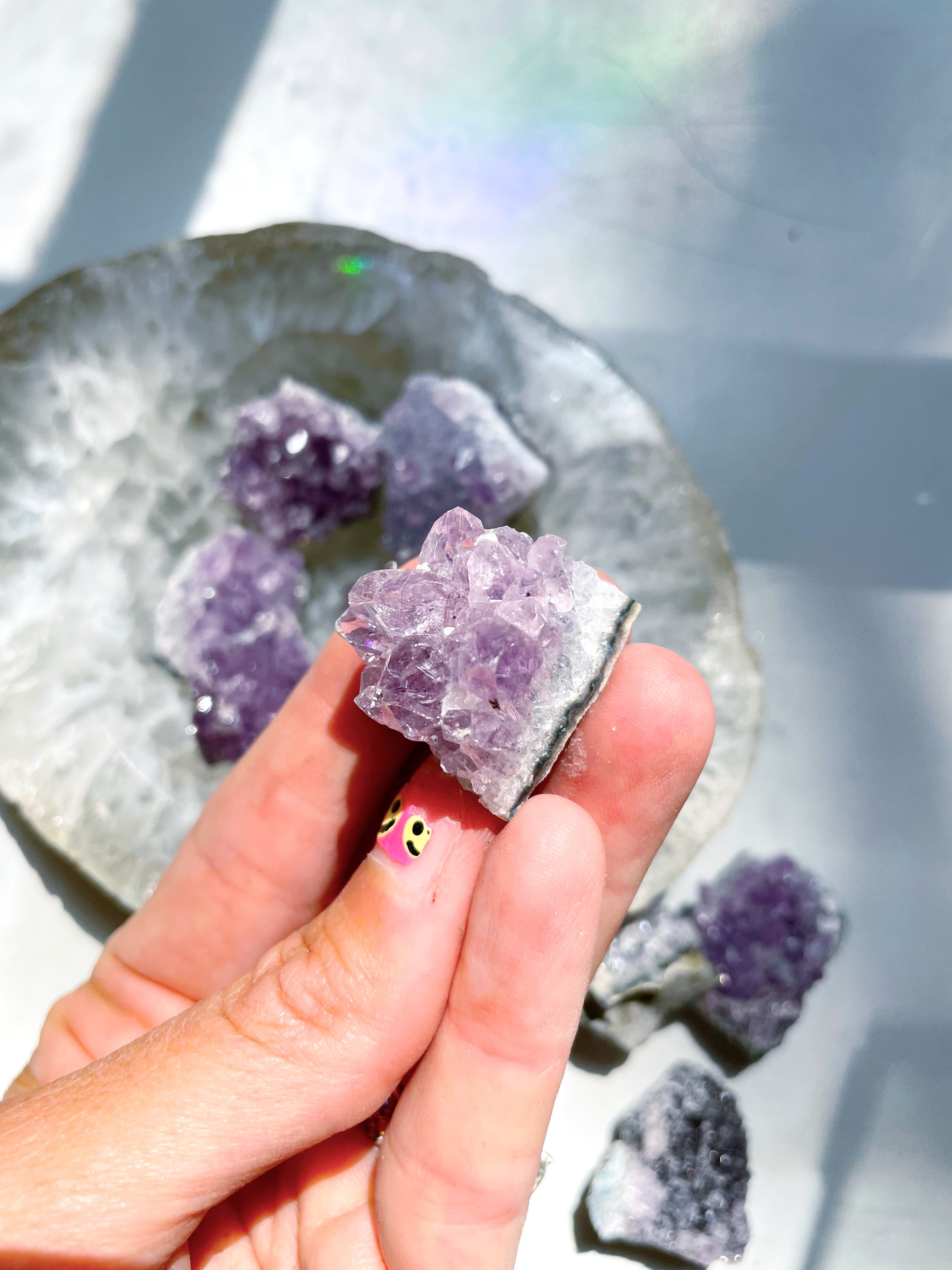 Mini Amethyst Clusters - Baltic Mermaid