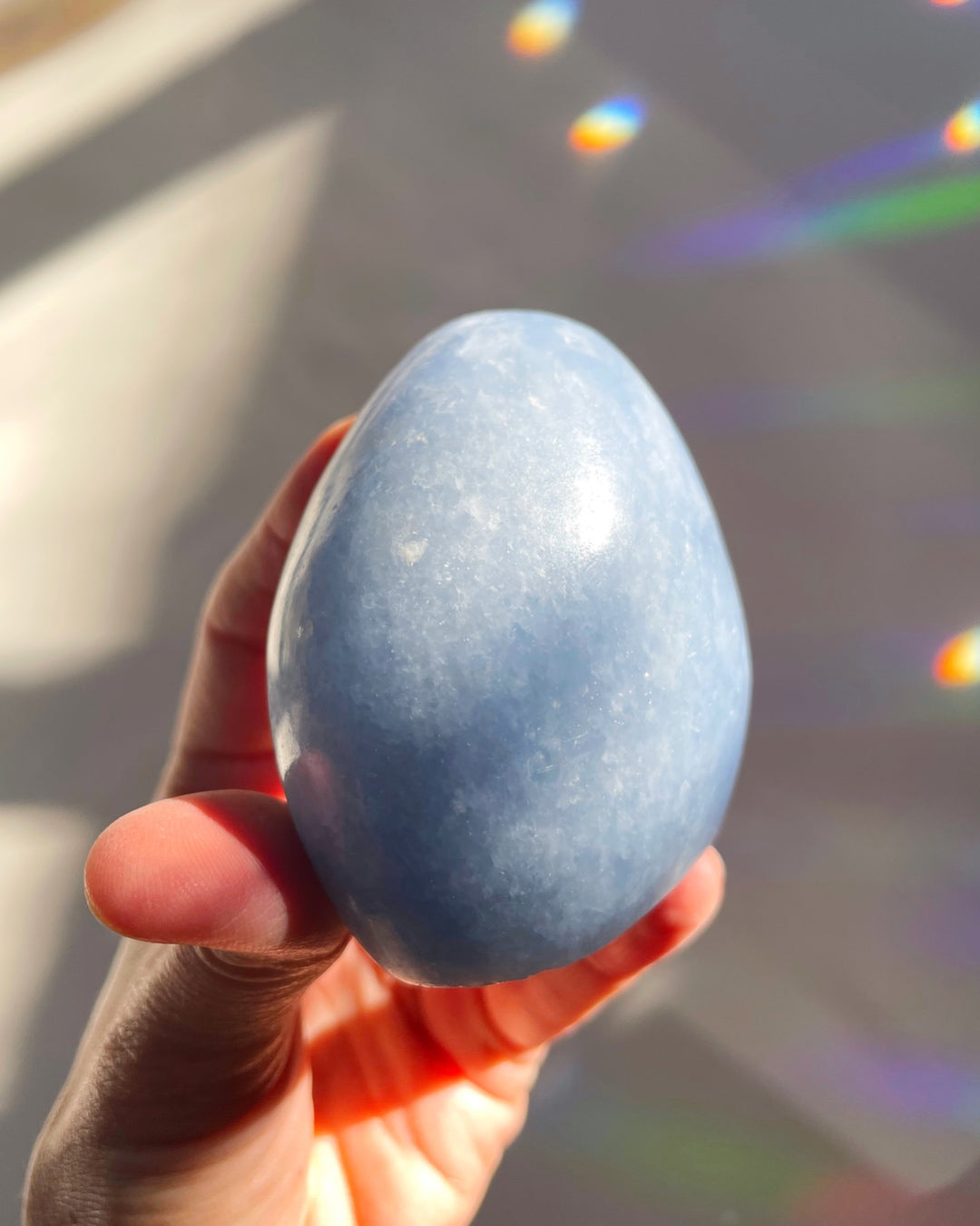 Blue Calcite Freeform - Baltic Mermaid