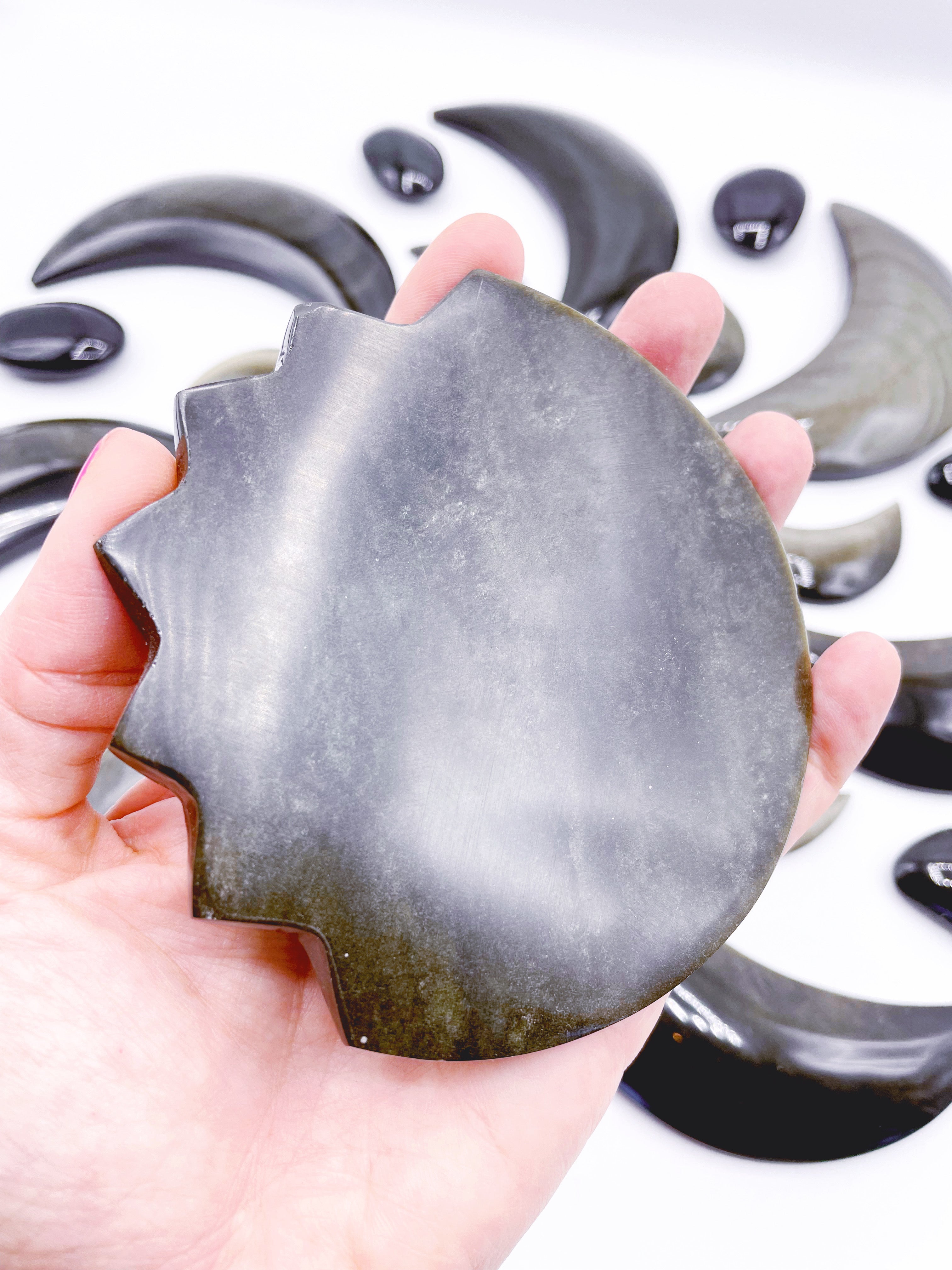 Gold Sheen Obsidian Eclipse - Baltic Mermaid