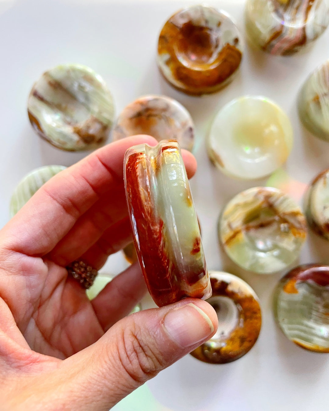 Onyx Sphere Stands - Baltic Mermaid