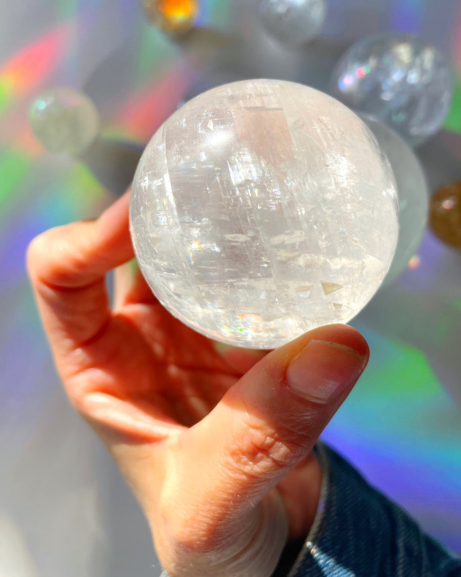 Optic Calcite Sphere AA