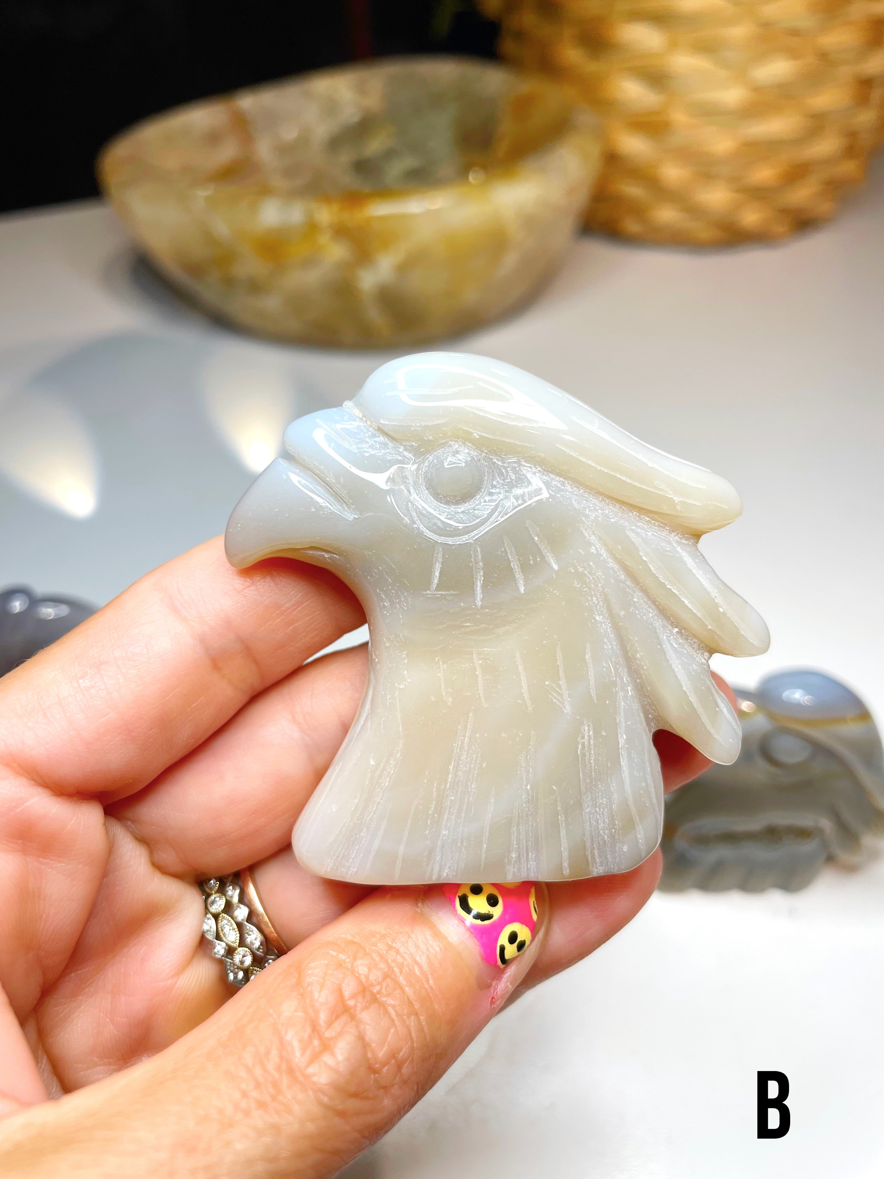 Druzy Agate Bird - Baltic Mermaid