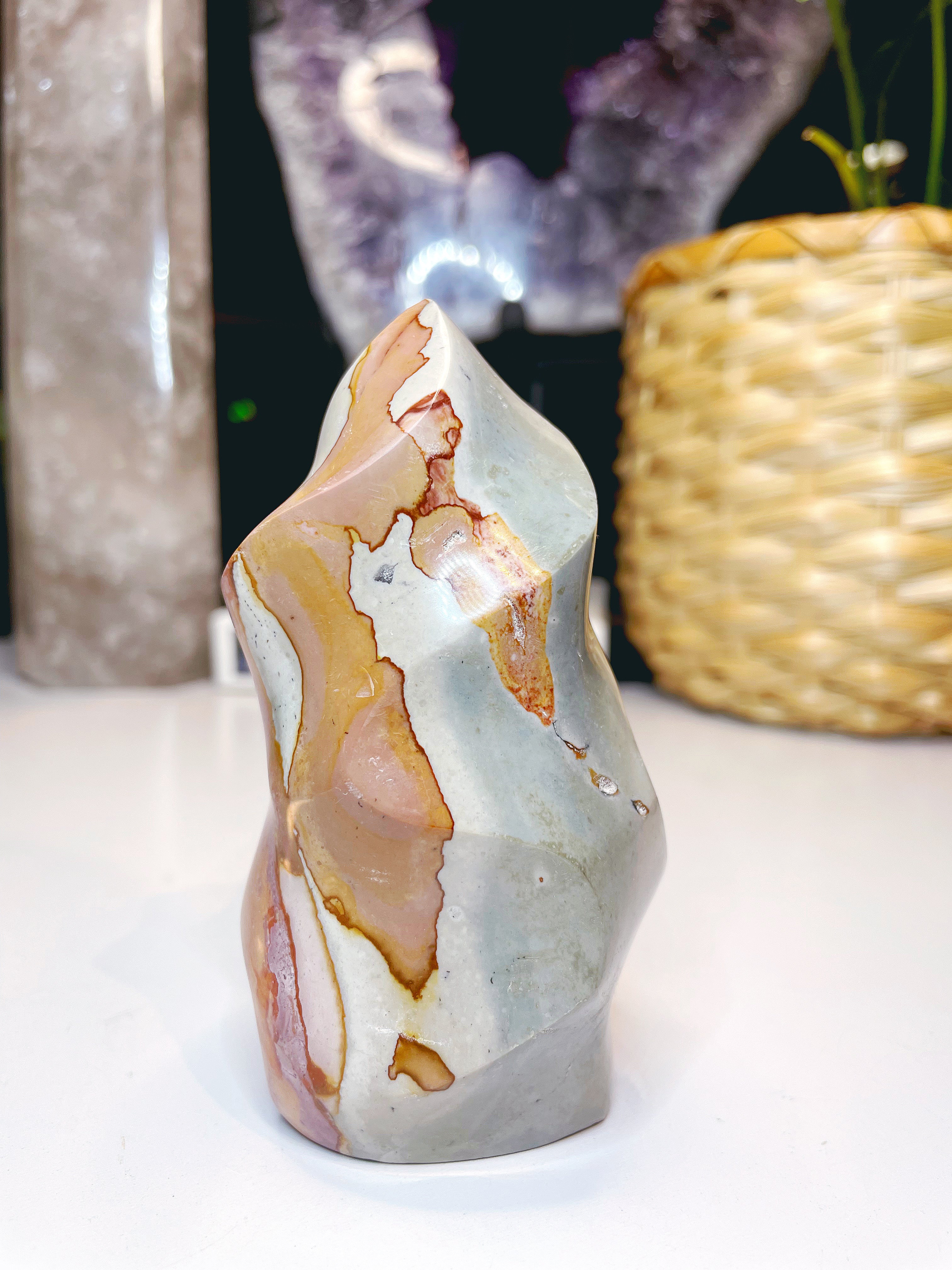 Polychrome Jasper Flame - Baltic Mermaid