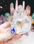 Clear Quartz Dodecahedron w/ inclusions.