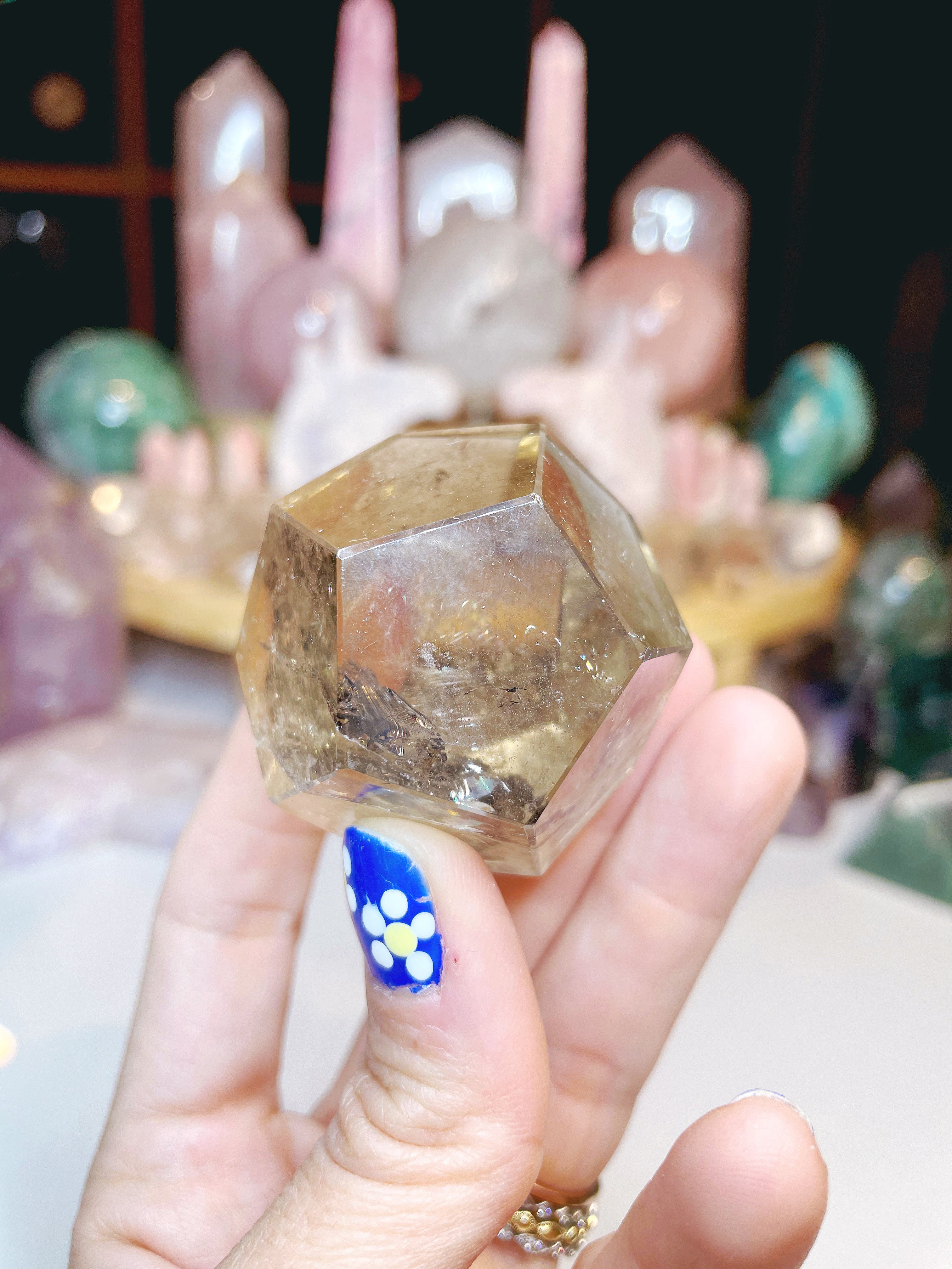 Smoky Quartz Dodecahedron - Baltic Mermaid