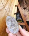 Druzy Agate Pendant 14k Gold Filled Necklace